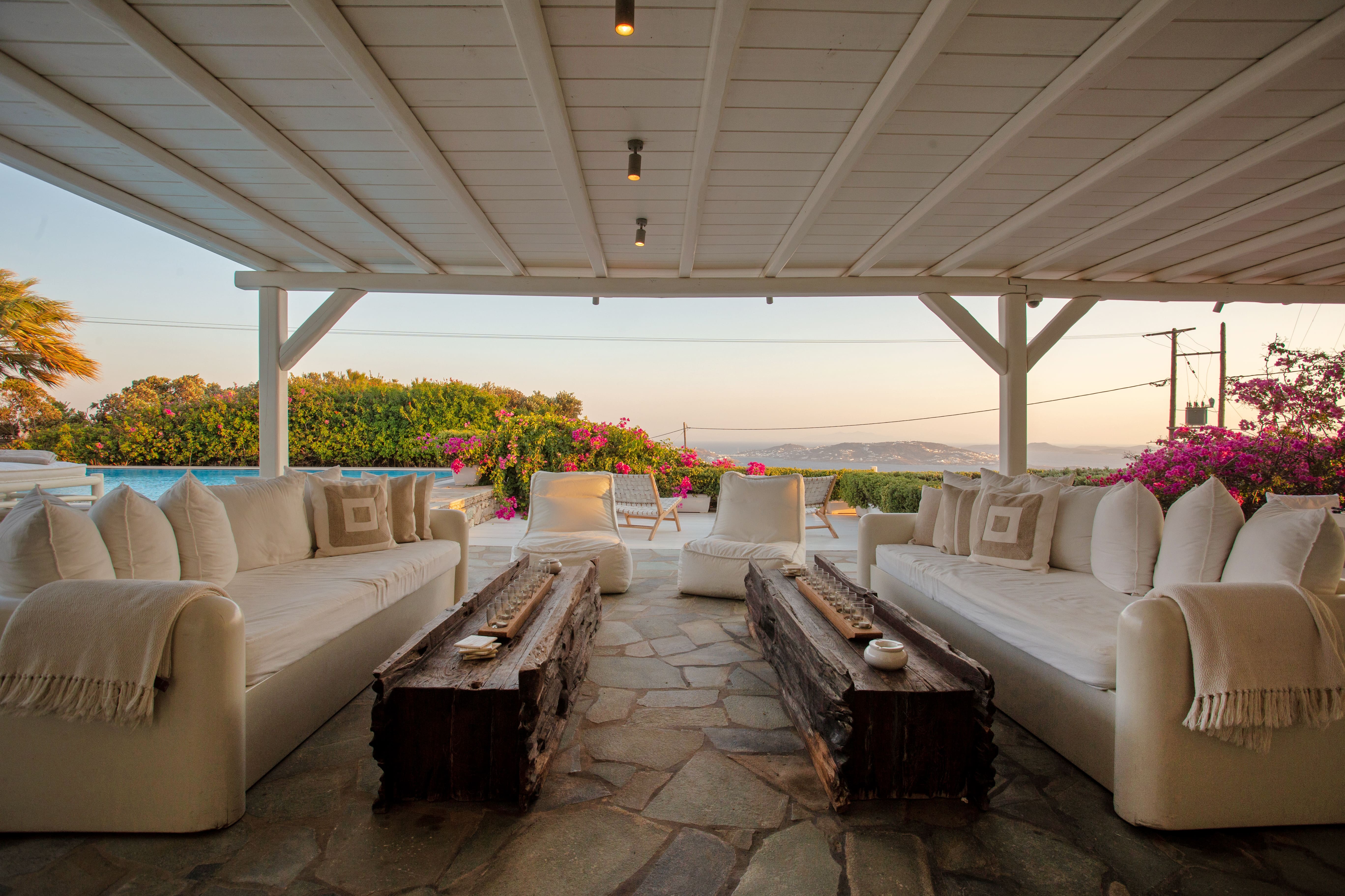 Villa Meltemi Mykonos Mykonos Town 5: Luxury 7-Bedroom Villa with Seaview and Pool, Mykonos Town