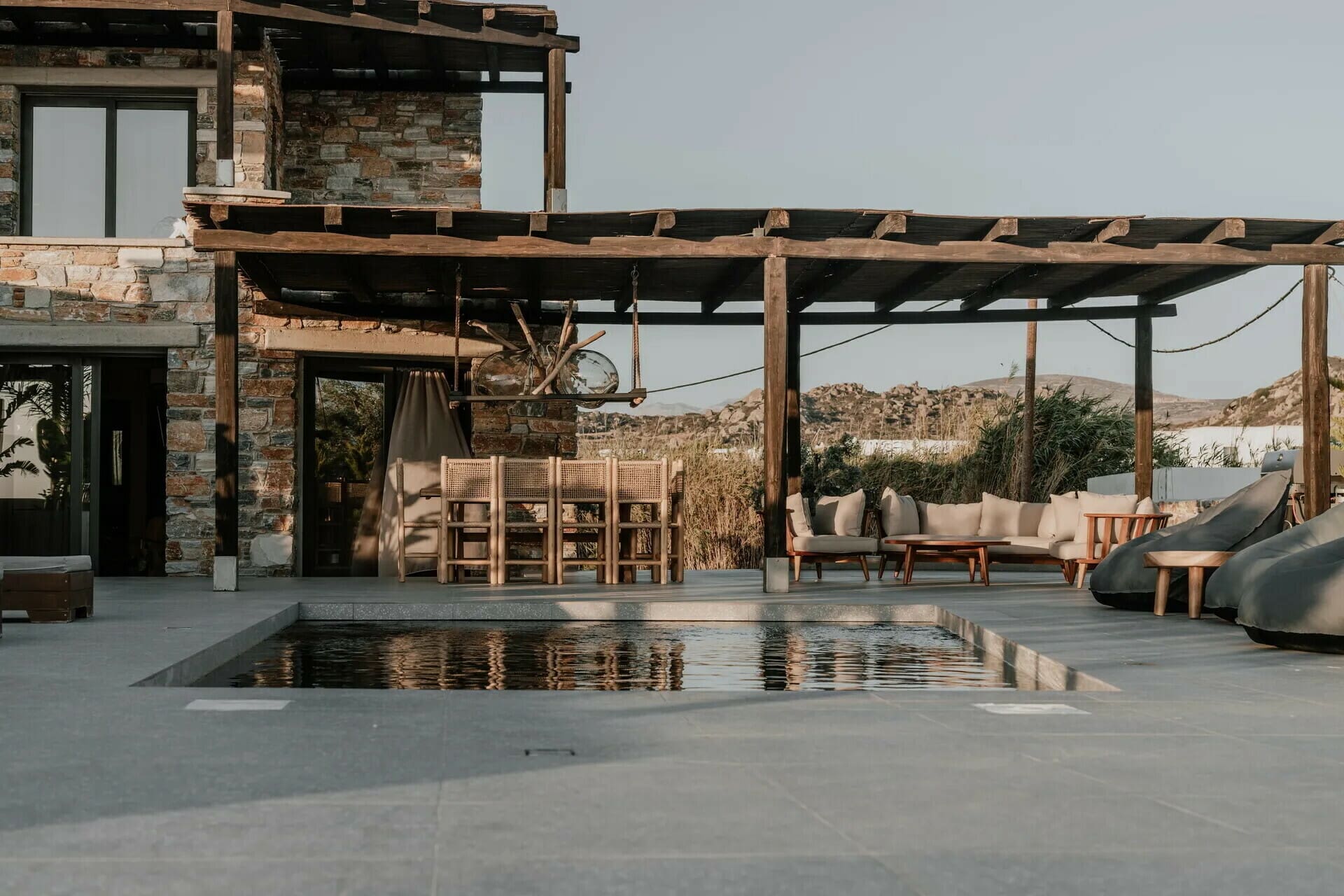 Villa Meltemi Naxos: Luxury 4-Bedroom Villa with Seaview and Pool, Naxos