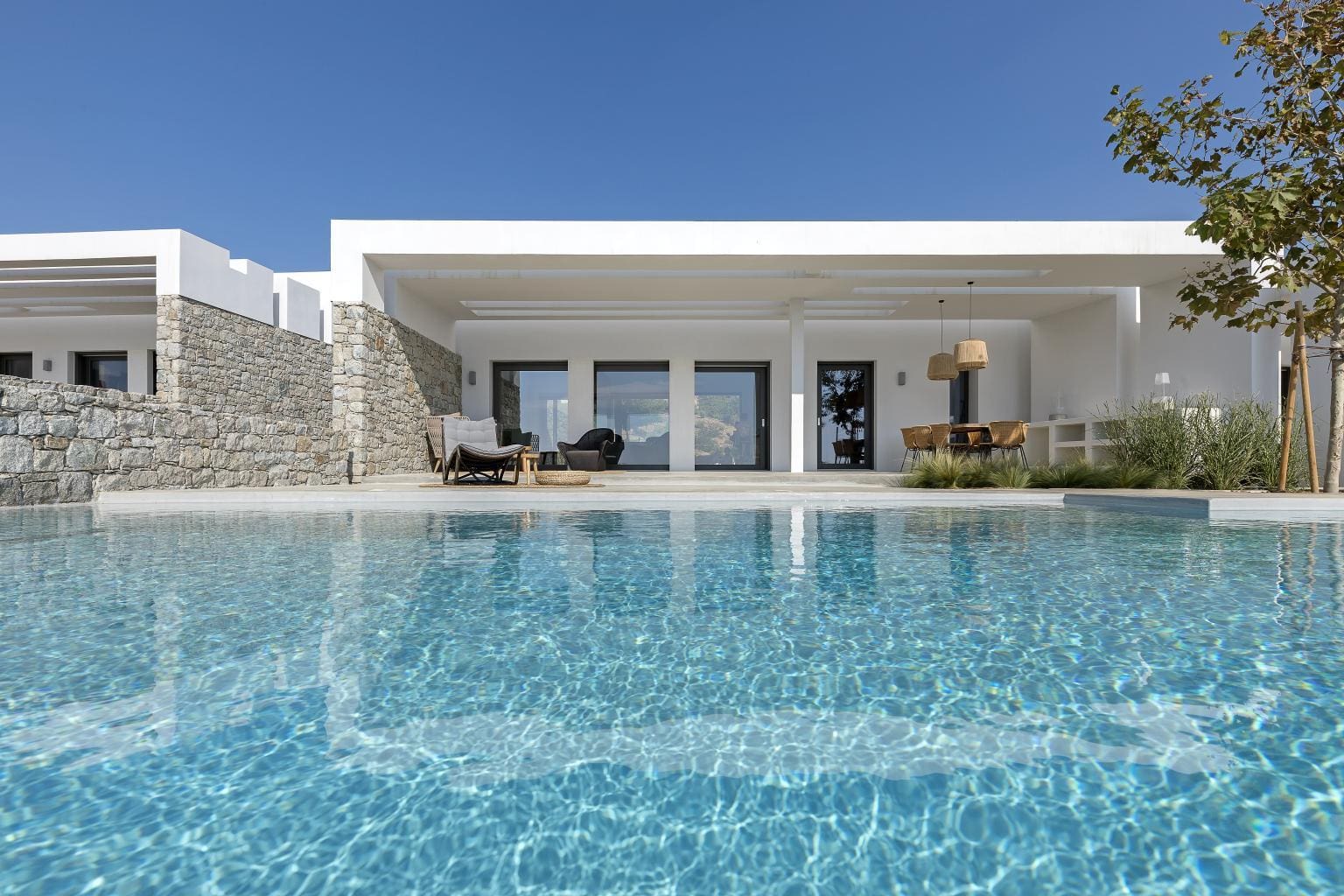 Villa Meltemi Naxos Naxos 50: Luxury 5-Bedroom Apartment with Seaview and Pool, Naxos