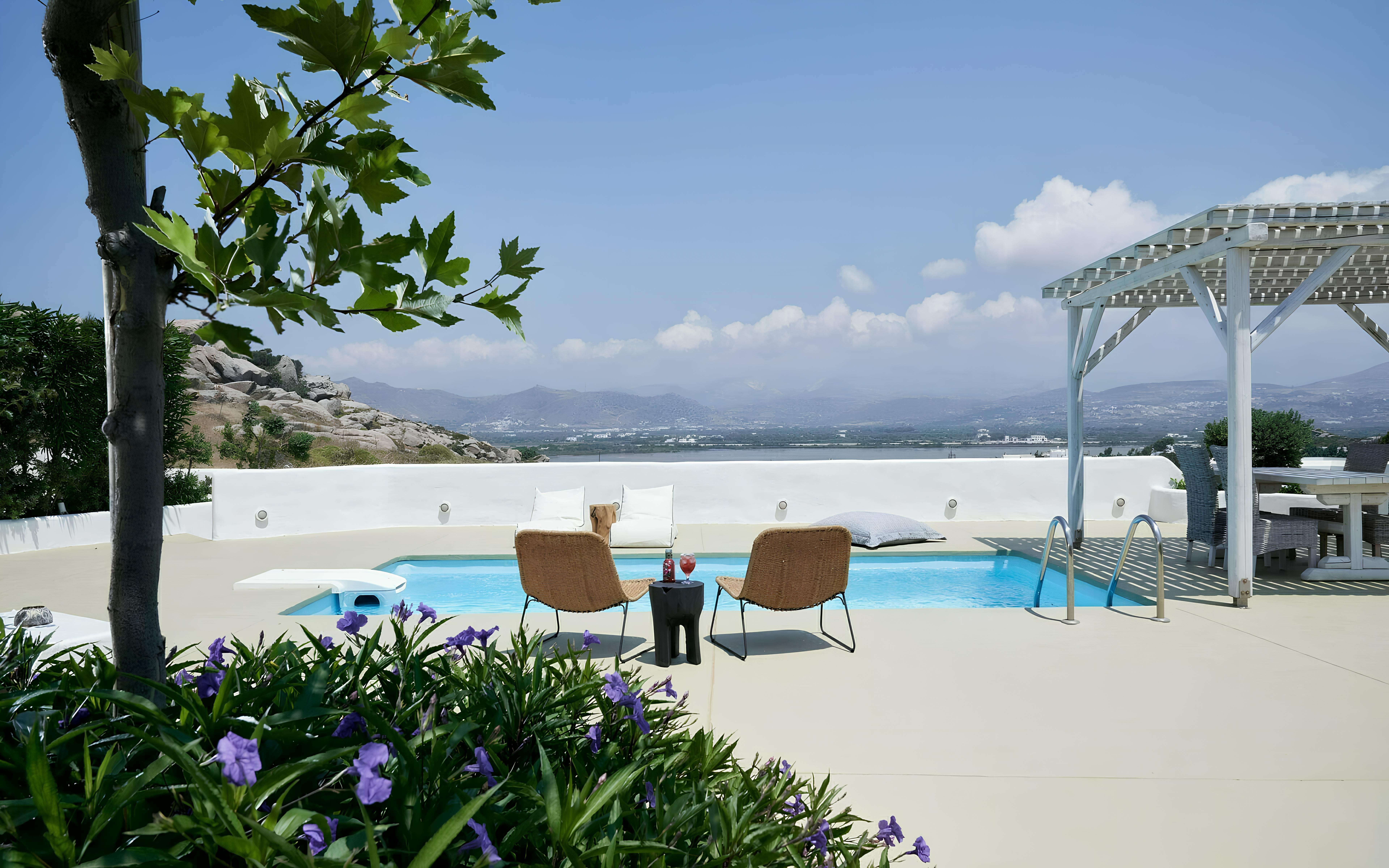 Villa Meltemi Naxos Naxos 65: Luxury 1-Bedroom Villa with Private Pool and Sea Views, Naxos