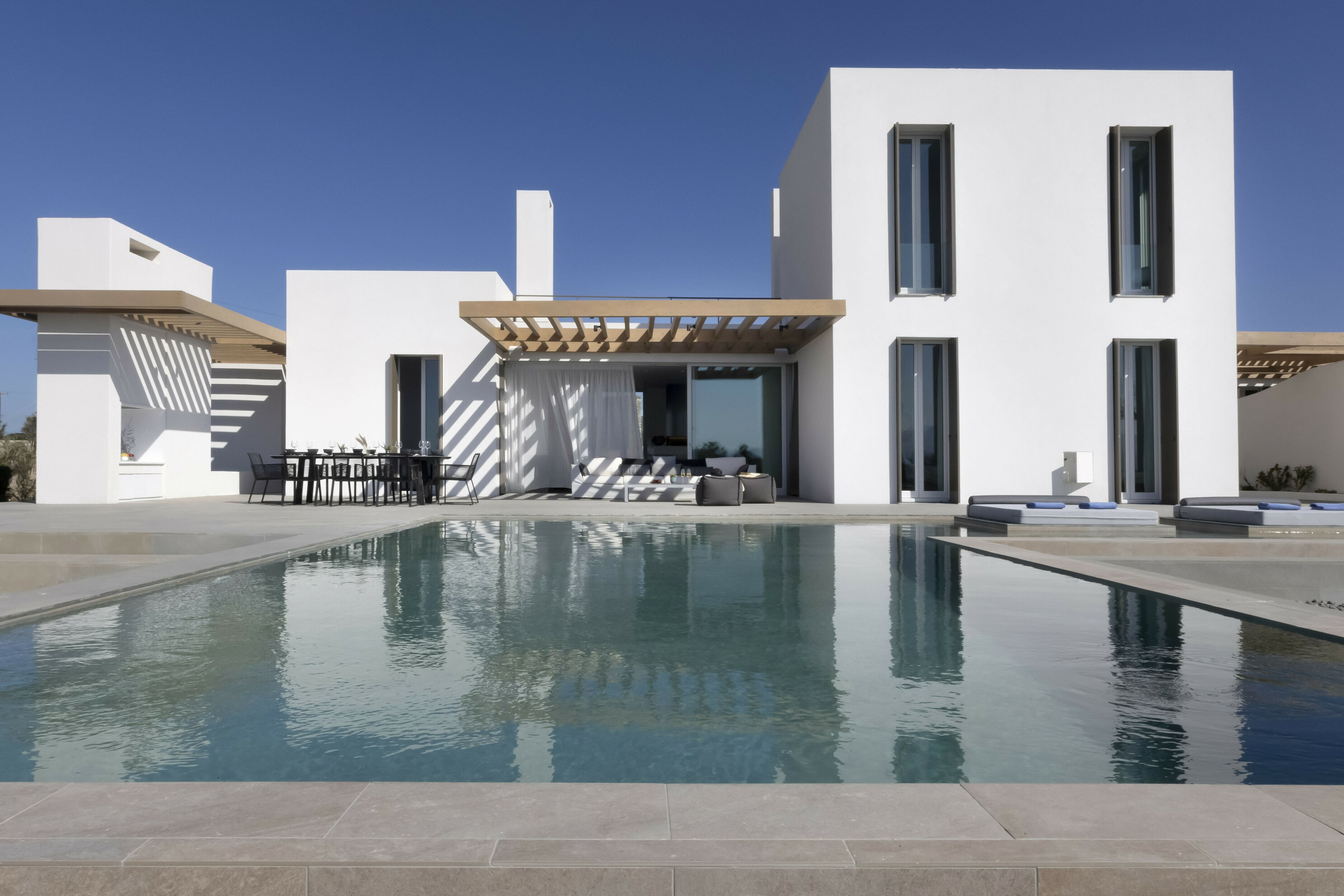 Villa Meltemi Paros Paros 11: Luxury 4-Bedroom Villa with Infinity Pool and Sea Views, Paros