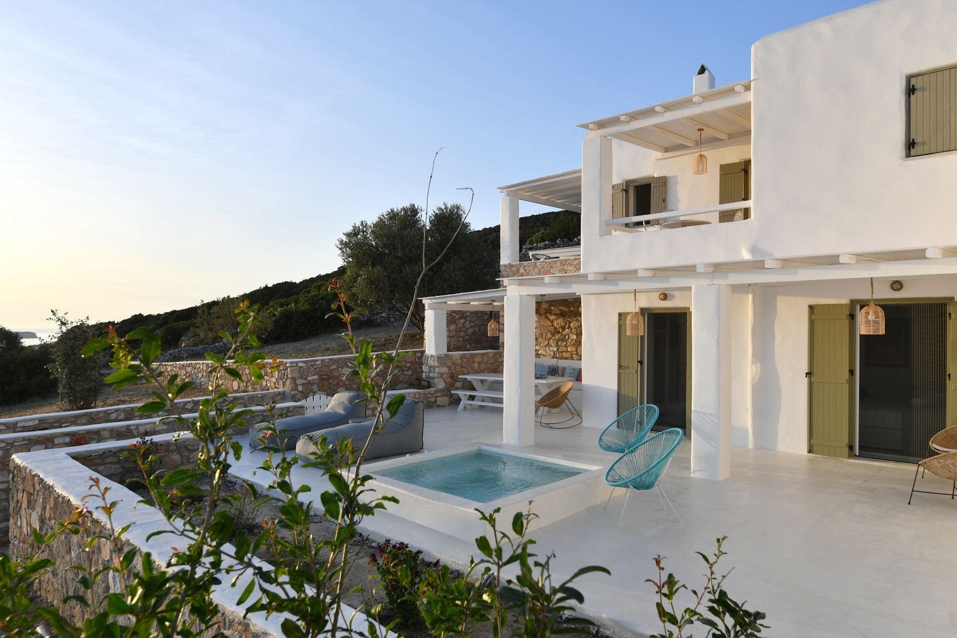 Villa Meltemi Paros Paros 110: Luxury 2-Bedroom Apartment with Seaview, Paros