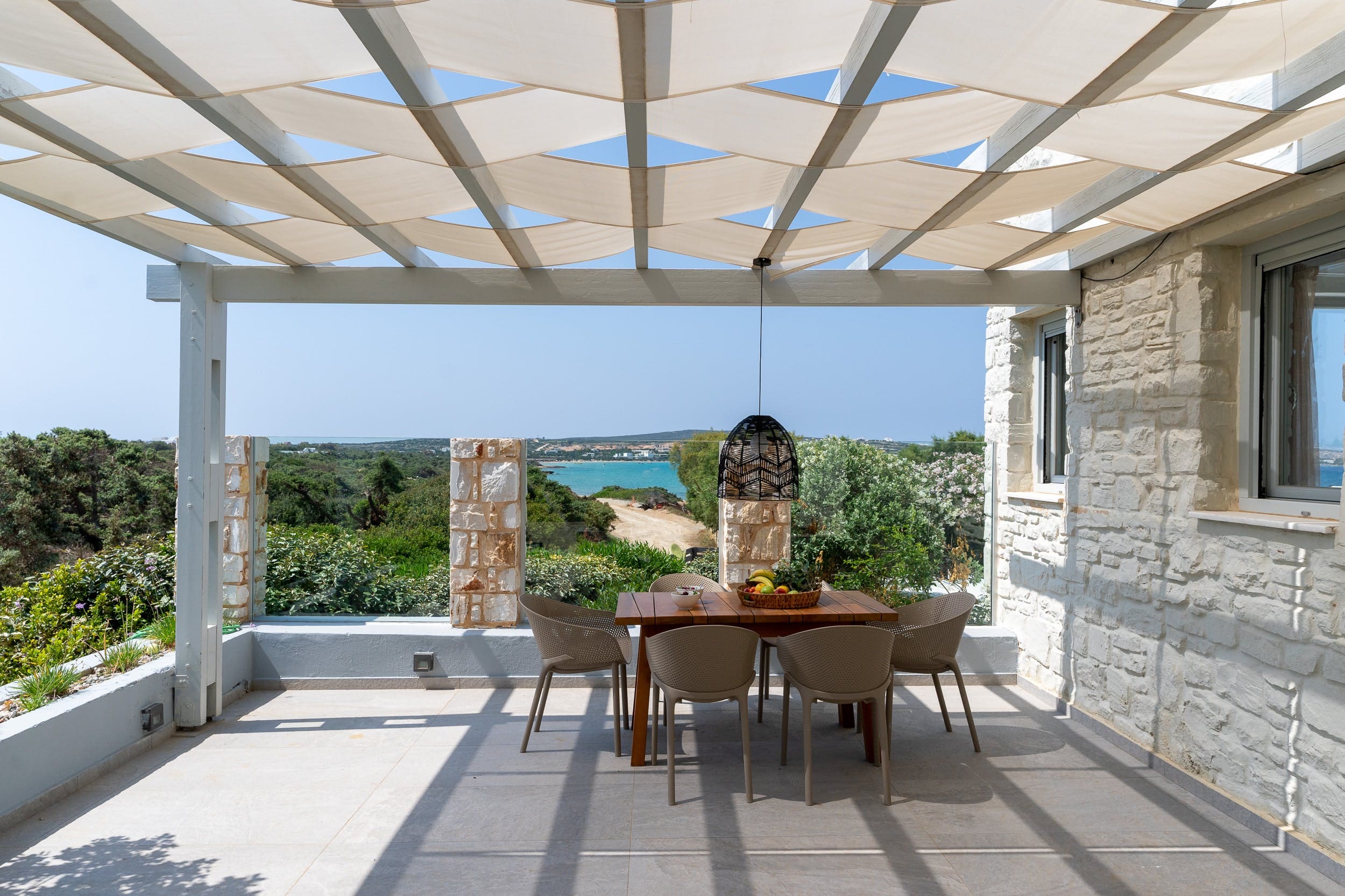 Villa Meltemi Paros Paros 33: Luxury 3-Bedroom Villa with Seaview and Pool, Paros