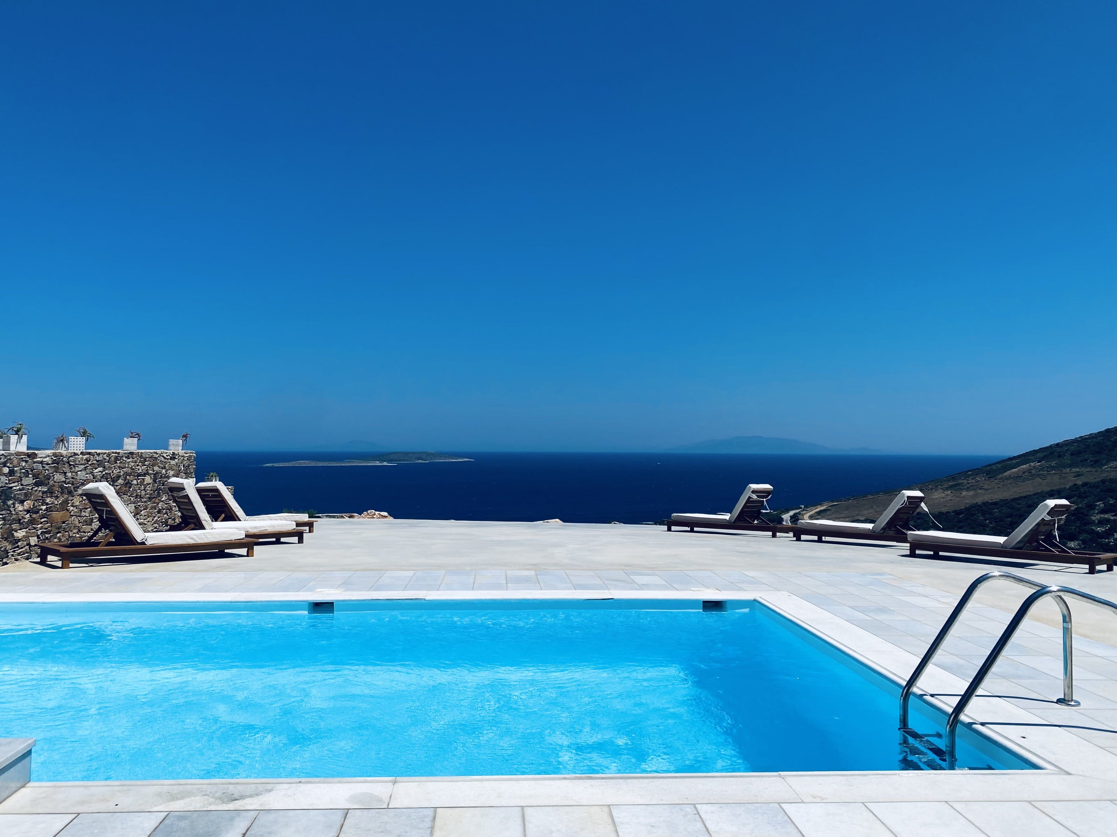 Villa Meltemi Paros Paros 37: Luxury 3-Bedroom Villa with Seaview and Pool, Paros