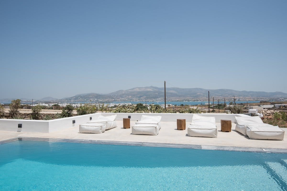 Villa Meltemi Paros Paros 40: Luxury 4-Bedroom Apartment with Seaview and Pool, Paros