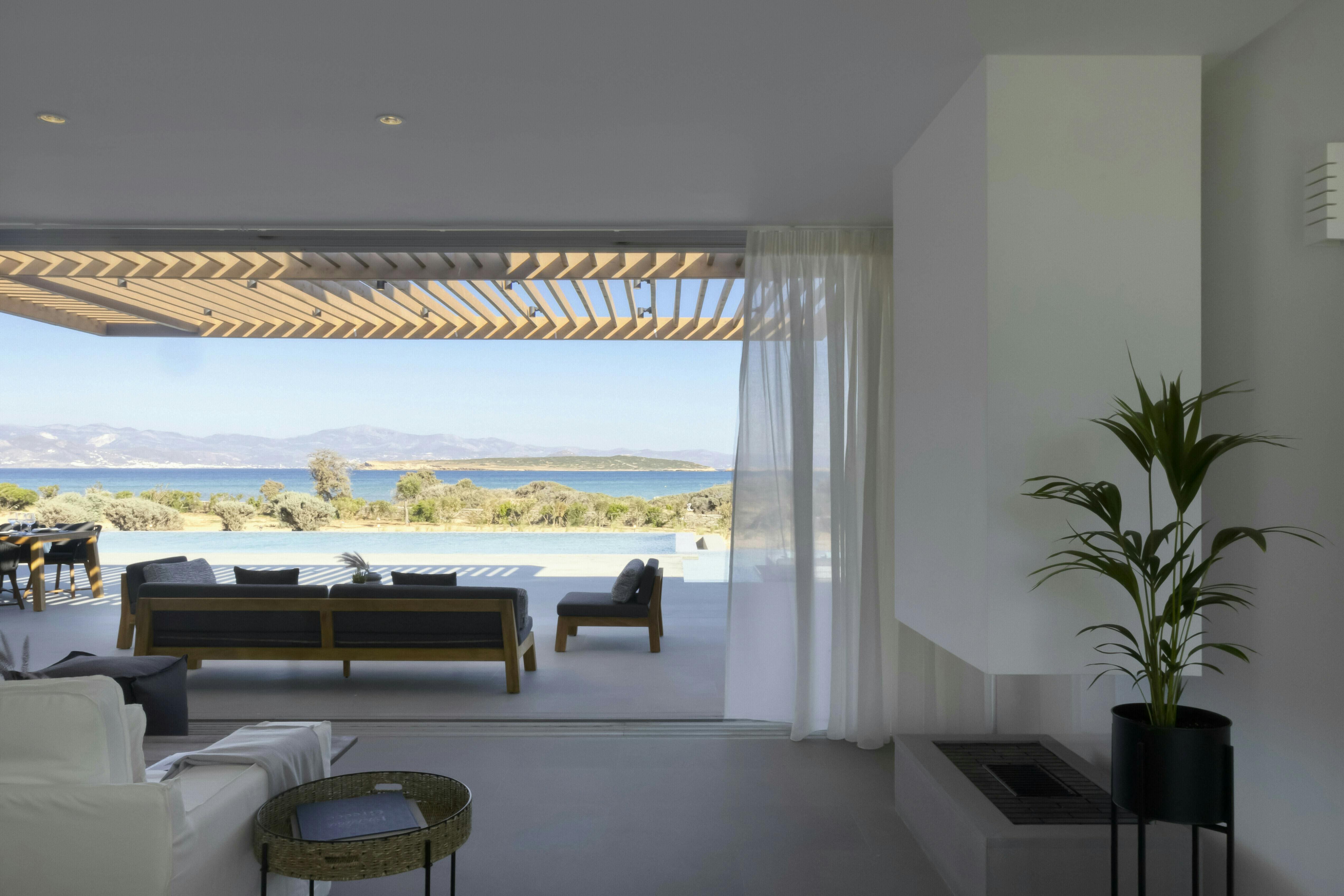 Villa Meltemi Paros Paros 56: Luxury 4-Bedroom Villa with Sea Views and Pool, Paros