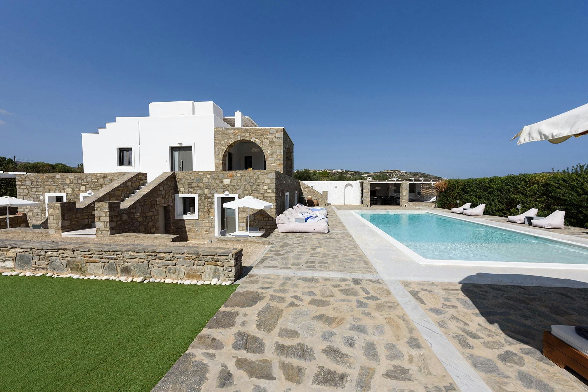 Villa Meltemi Paros Paros 57: Luxury 4-Bedroom Villa with Sea Views and Pool, Paros