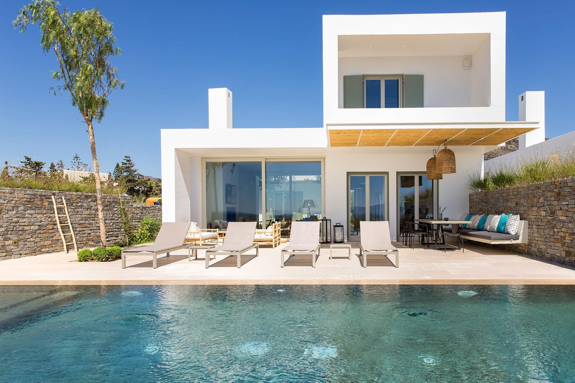 Villa Meltemi Paros Paros 61: Luxury 8-Bedroom Apartment with Stunning Sea Views, Paros