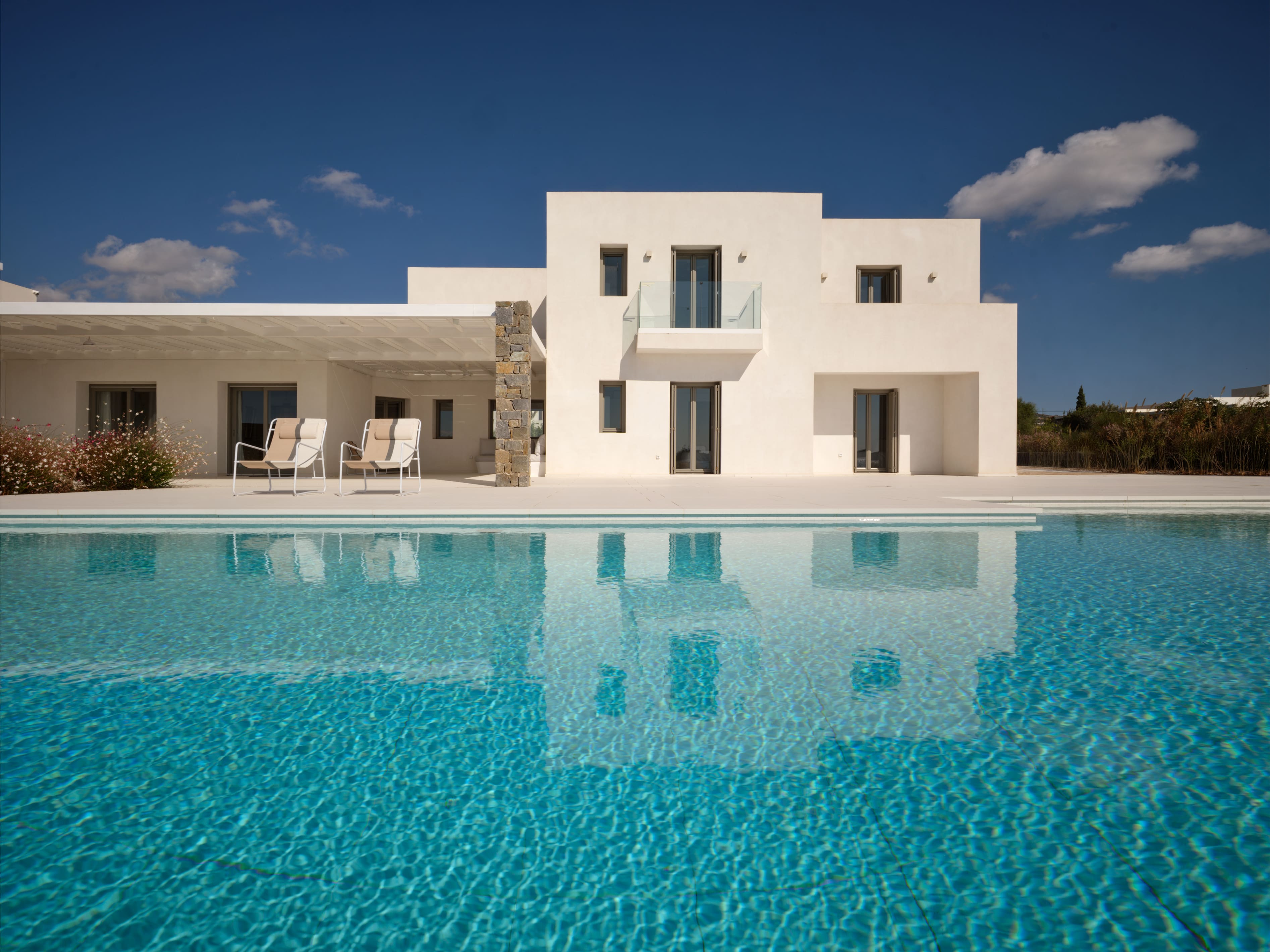 Villa Meltemi Paros Paros 96: Luxury 6-Bedroom Villa with Seaview and Pool, Paros