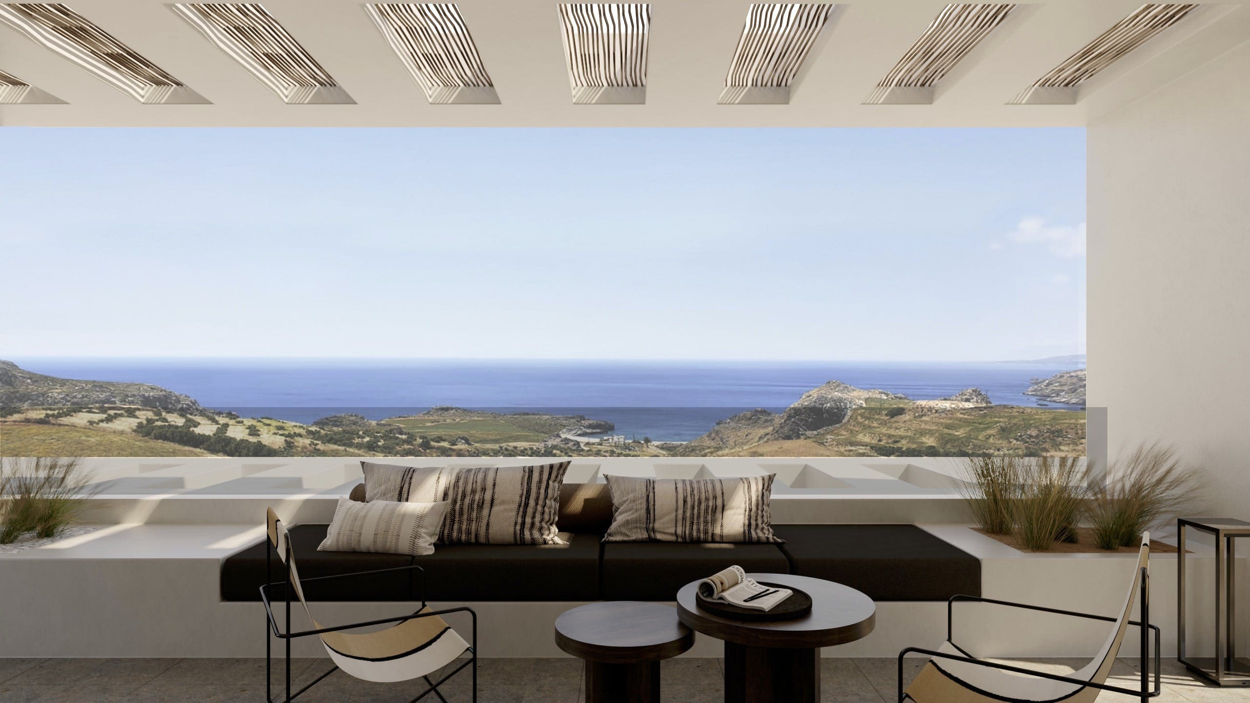 Villa Meltemi Plakias Plakias 3: Luxury 4-Bedroom Apartment with Infinity Pool and Sea Views, Plakias