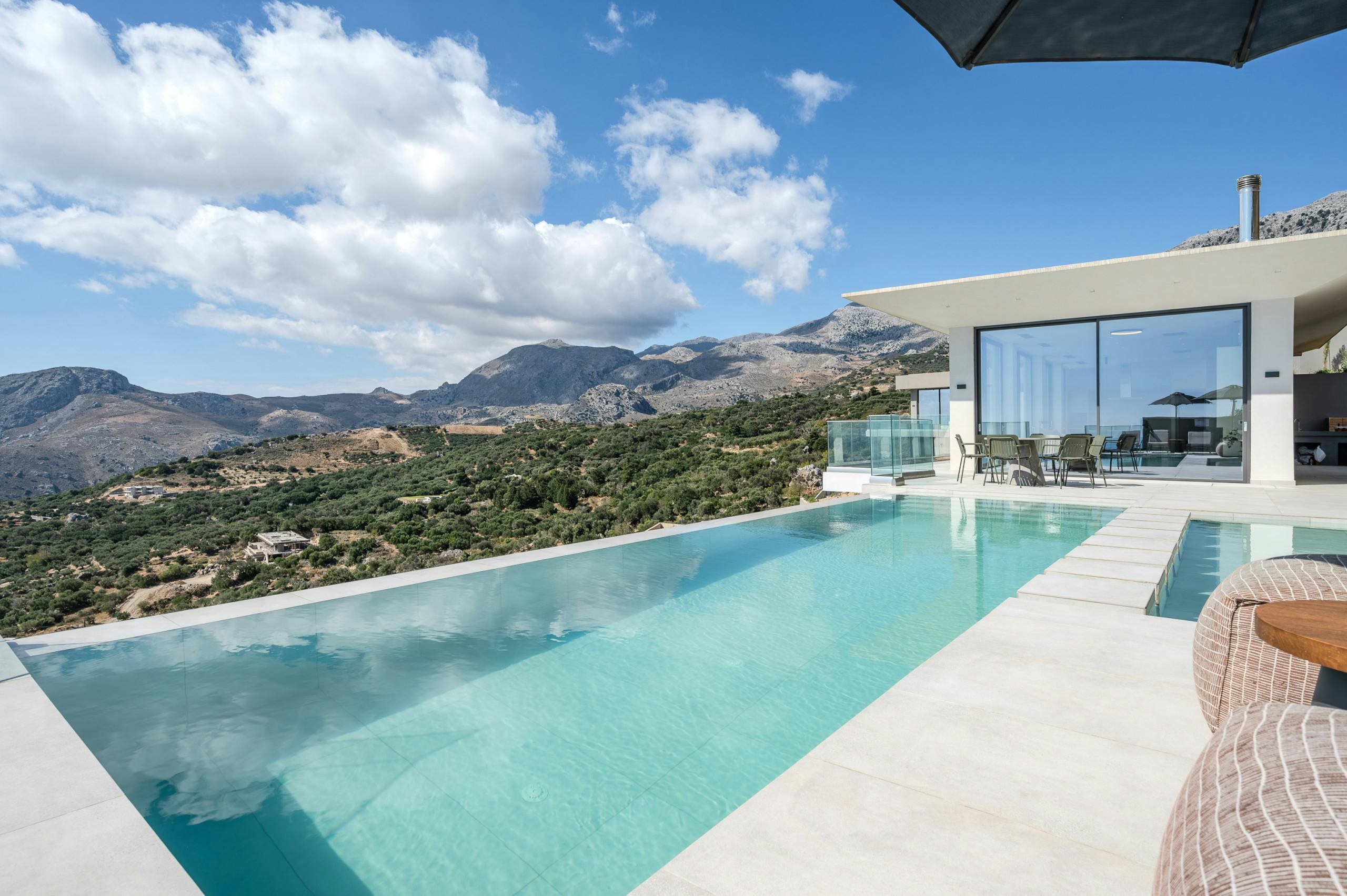 Villa Meltemi Plakias Plakias: Luxury 4-Bedroom Villa with Seaviews and Pool, Plakias