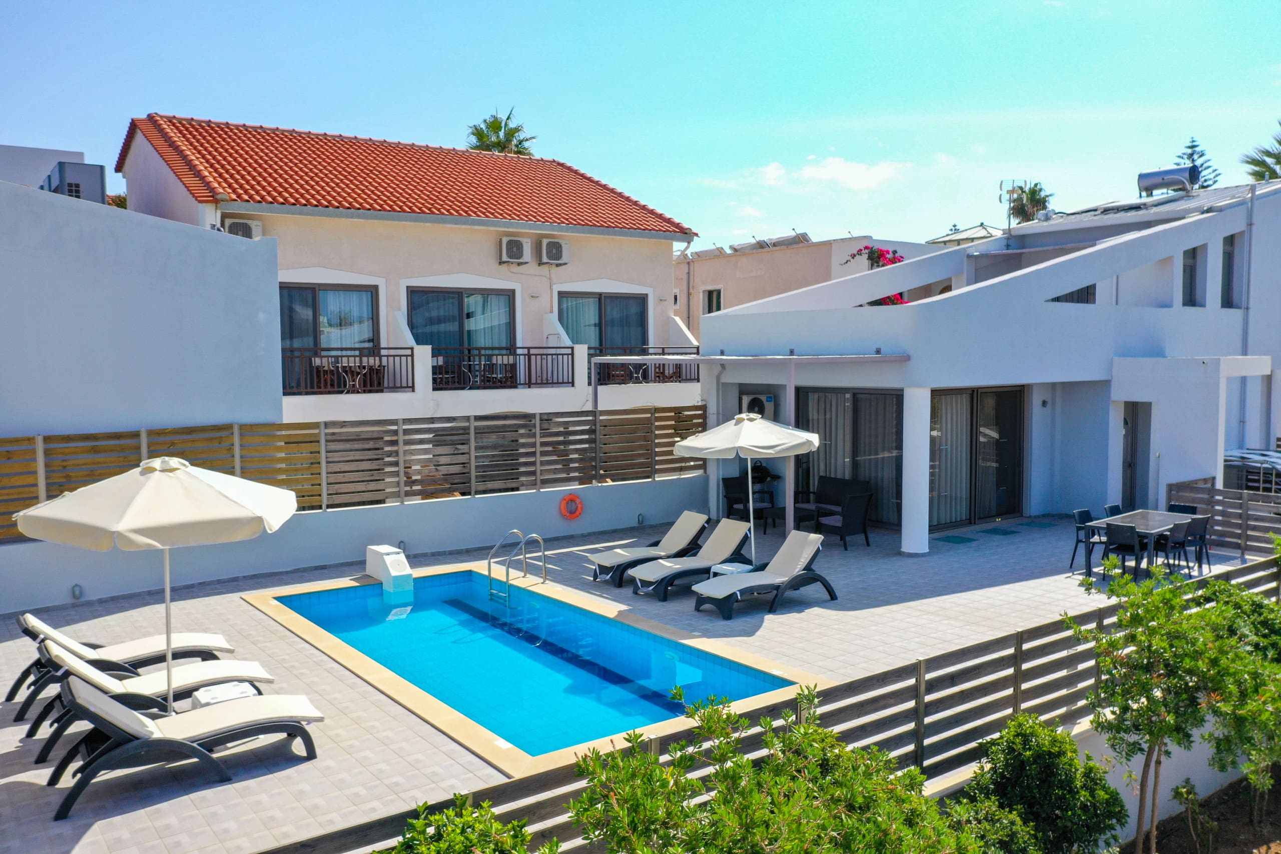 Villa Meltemi Platanes: Luxury 3-Bedroom Villa with Pool and Sea View, Rethymno