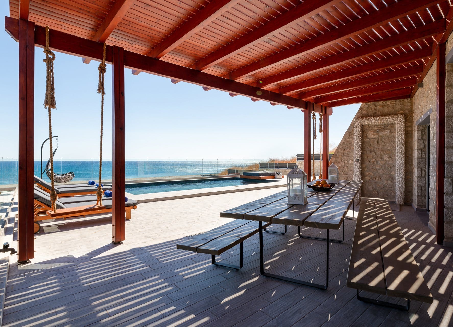 Villa Meltemi Plimmiri Plimmiri 6: Spacious 6-Bedroom Apartment with Pool and Seaview, Plimmiri