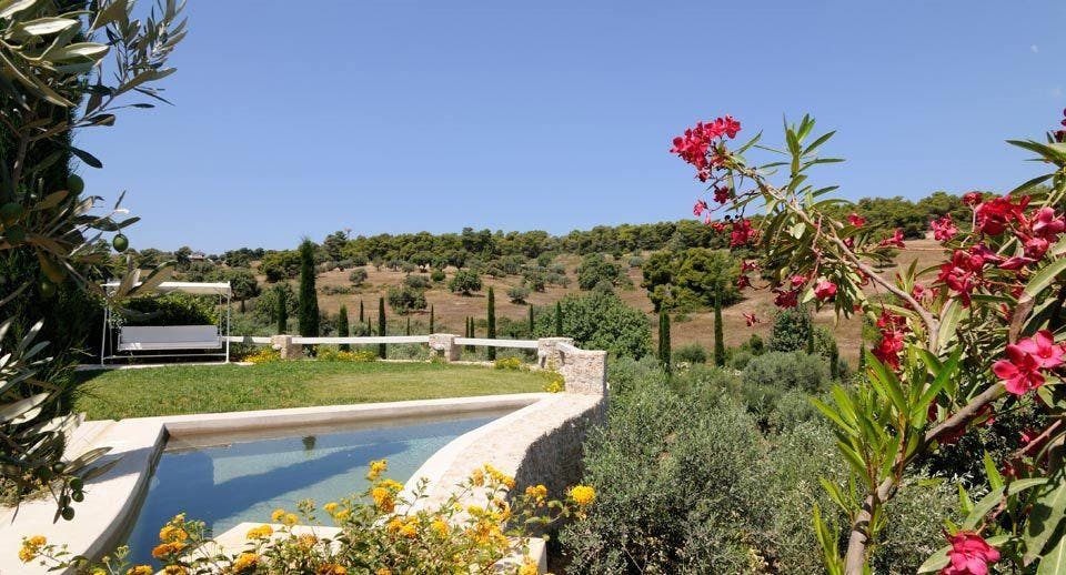 Villa Meltemi Porto Heli Greece: Luxury 3-Bedroom Apartment with Seaview and Pool, Argolis