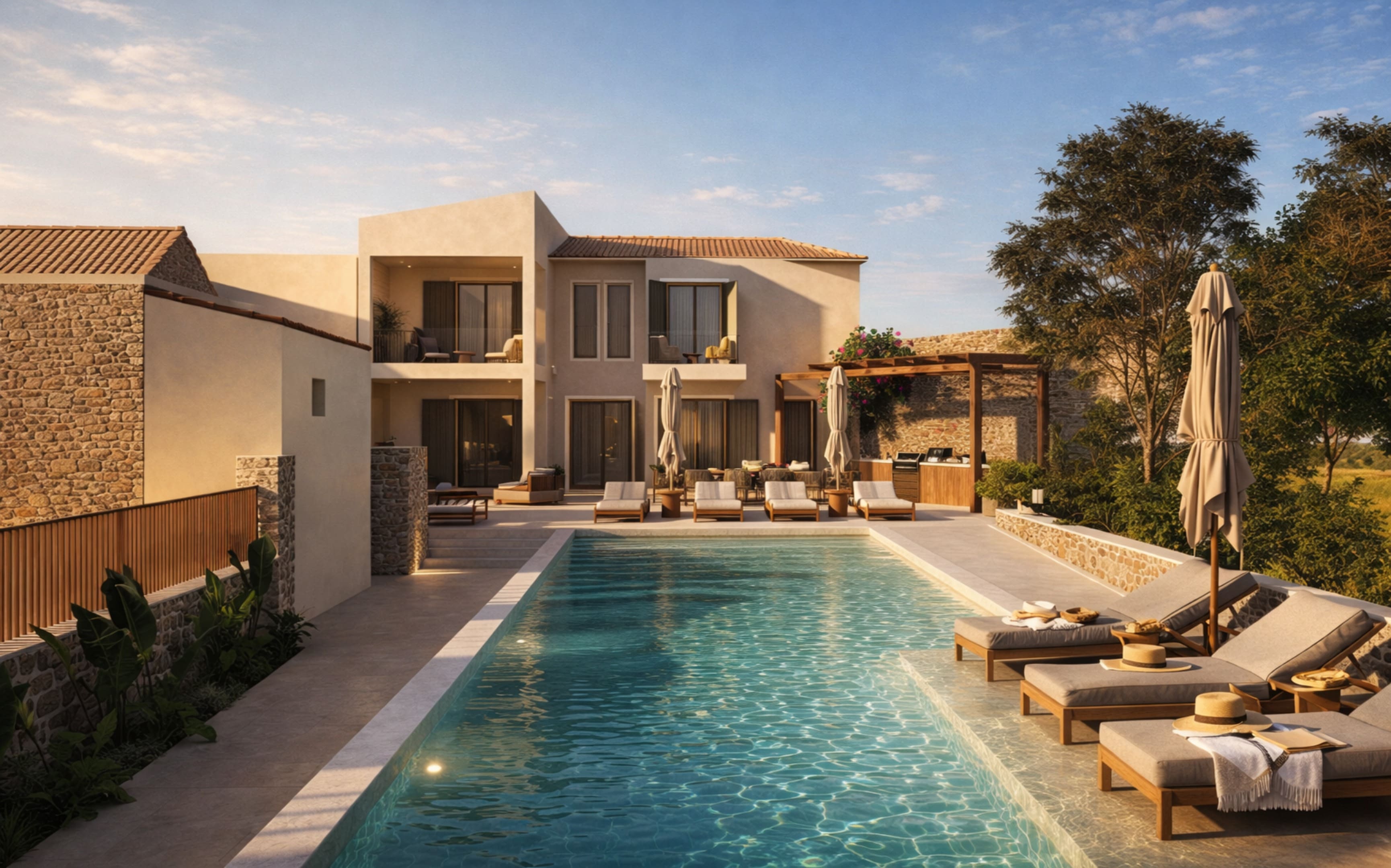 Villa Meltemi Rethymno Rethymno 10: Spacious 5-Bedroom Luxury Villa with Seaview and Pool, Rethymno