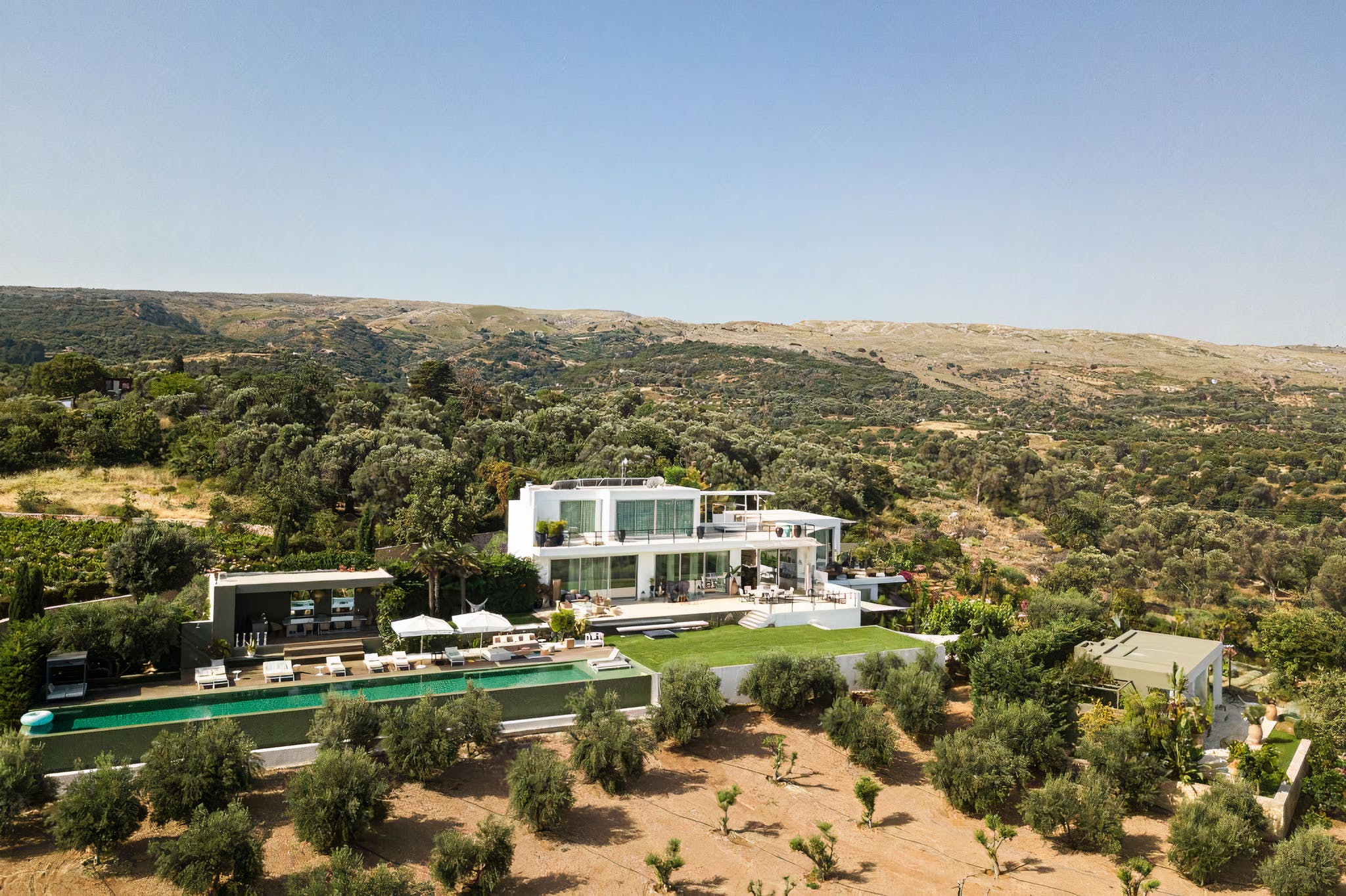 Villa Meltemi Rethymno Rethymno 8: Luxury 9-Bedroom Apartment with Seaview and Pool, Rethymno