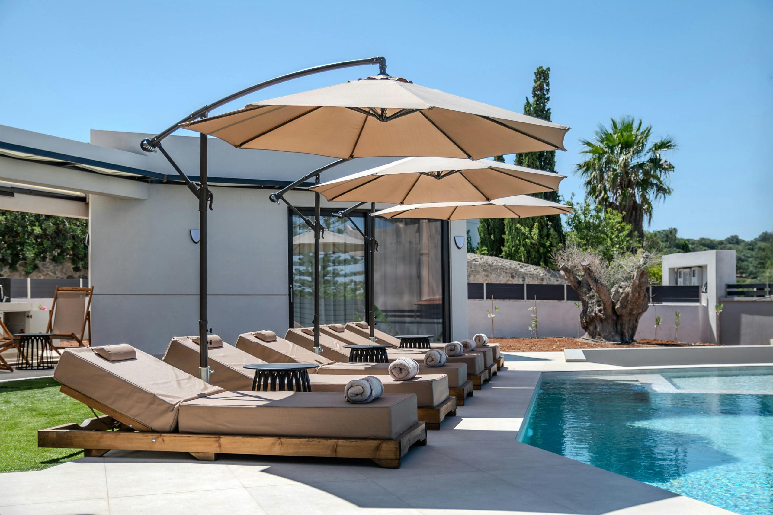 Villa Meltemi Rethymnon Rethymnon 10: Luxury 7-Bedroom Villa with Seaview and Pool, Rethymnon