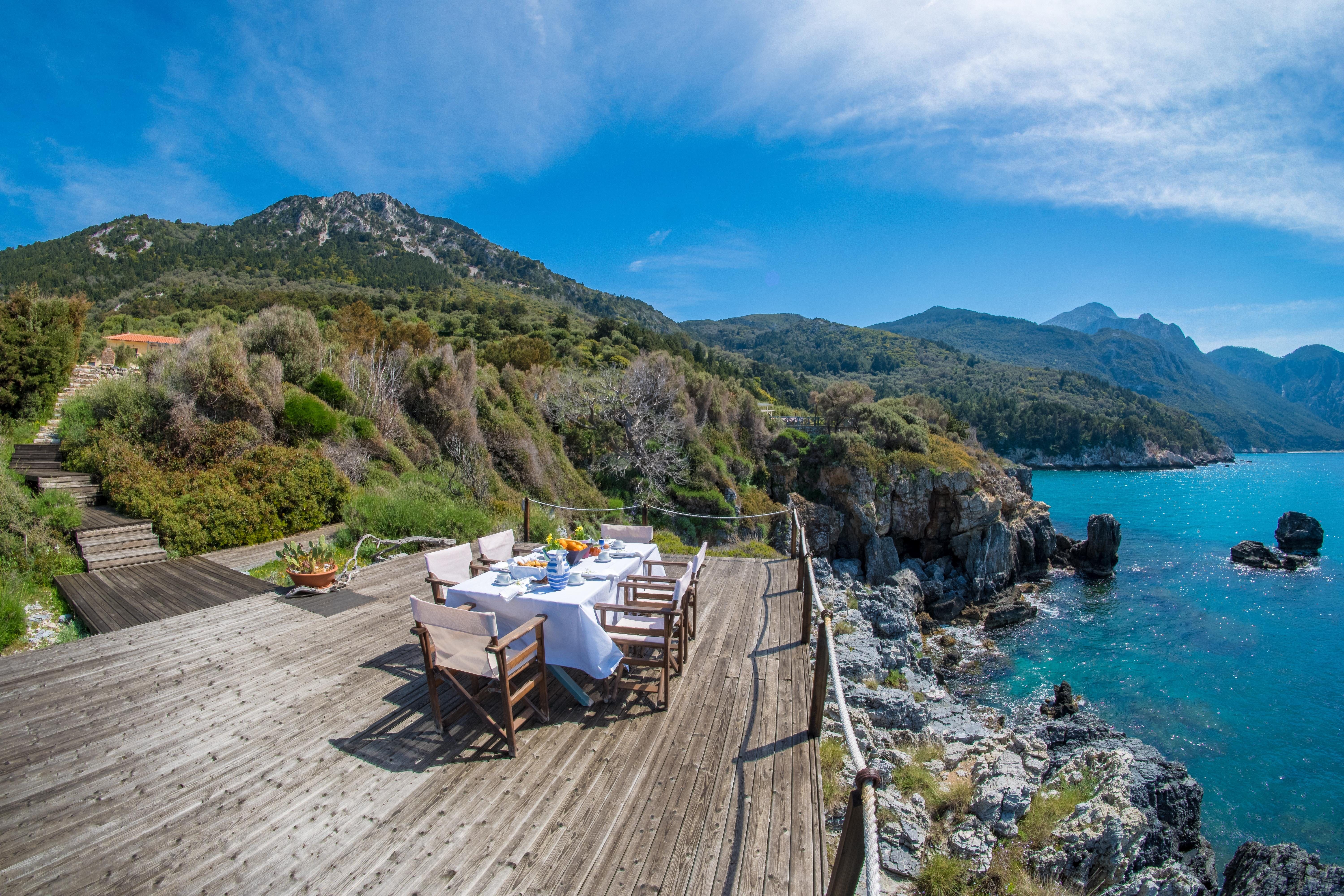 Villa Meltemi Samos Samos: Luxury 10-Bedroom Apartment with Seaview and Pool, Samos