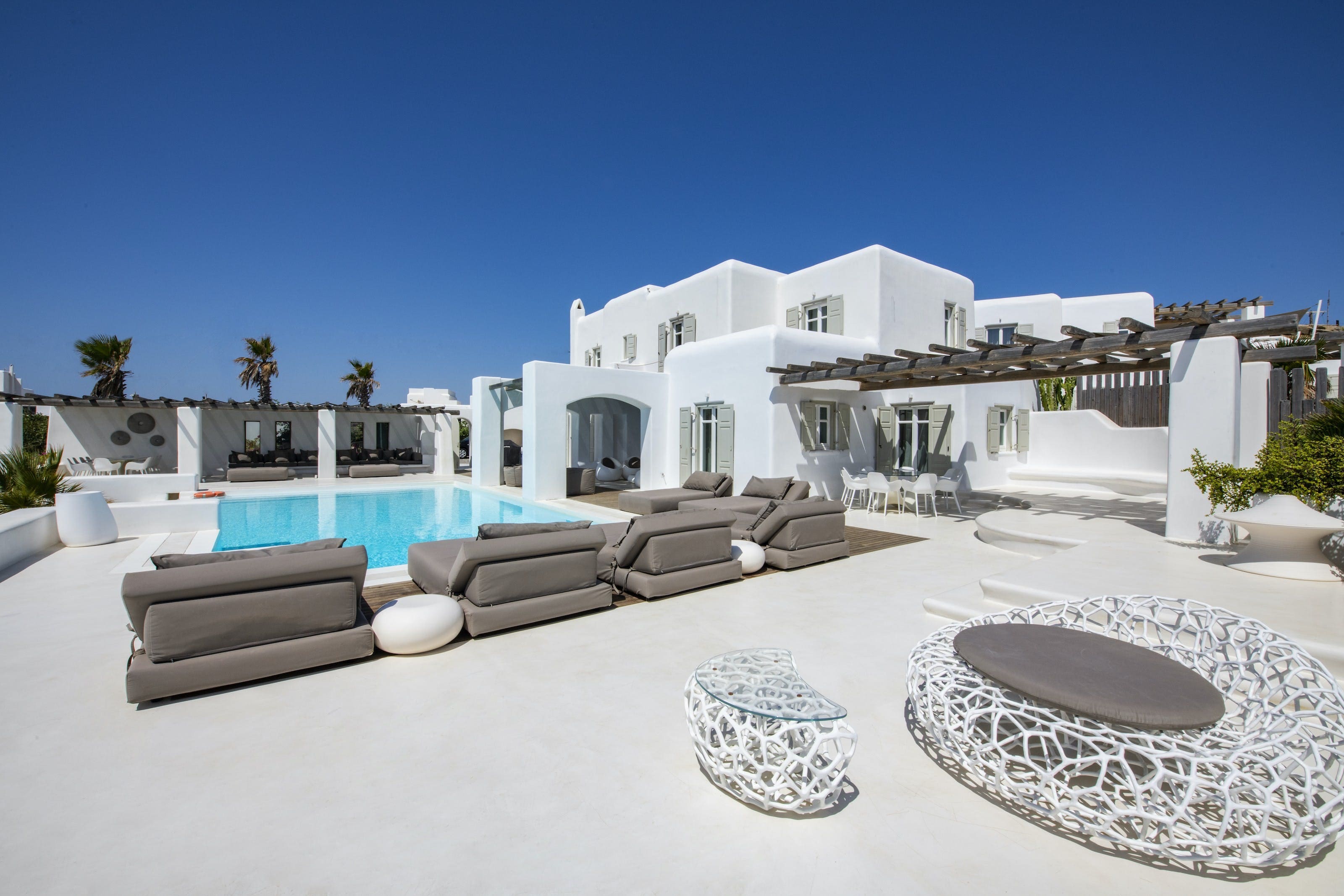 Villa Meltemi Tourlos Tourlos 10: Spacious 7-Bedroom Apartment with Infinity Pool, Mykonos