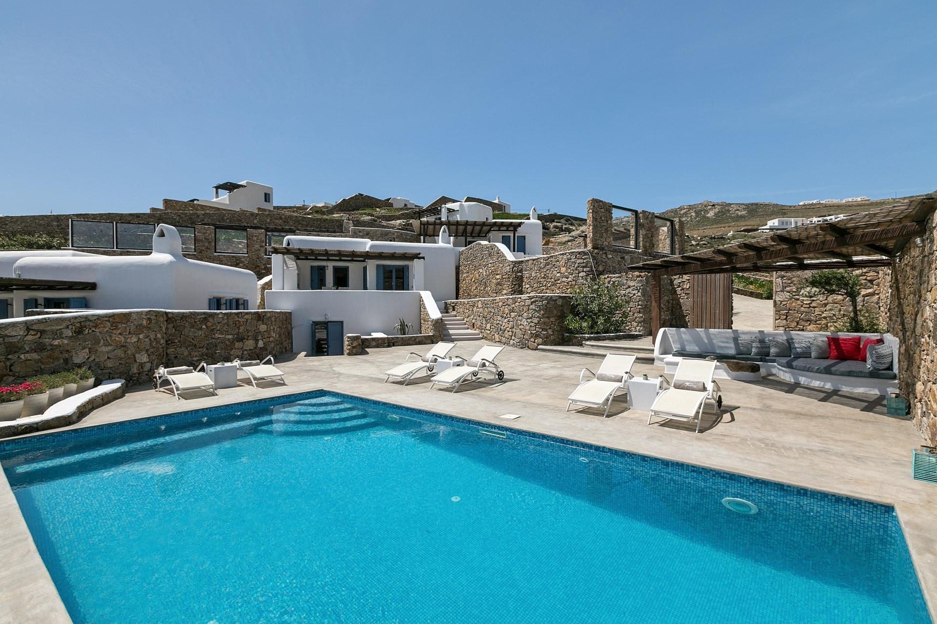 Villa Meltemi Tourlos Tourlos 19: 3-Bedroom Luxury Apartment with Sea Views and Pool, Tourlos