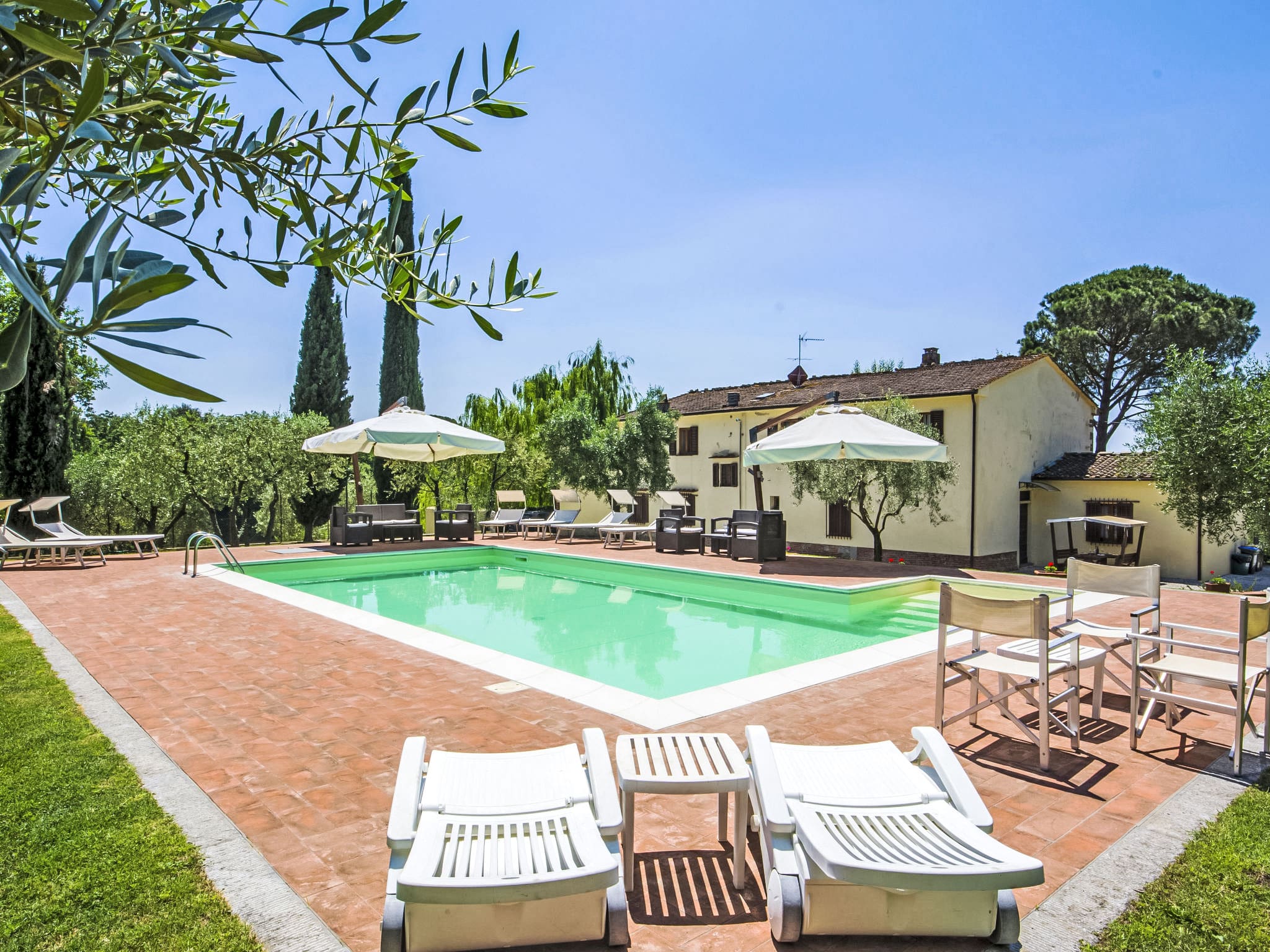 Villa Mercatale Vinci: Stunning 7-Bedroom Tuscan Estate with Private Pool and Historic Charm near Florence