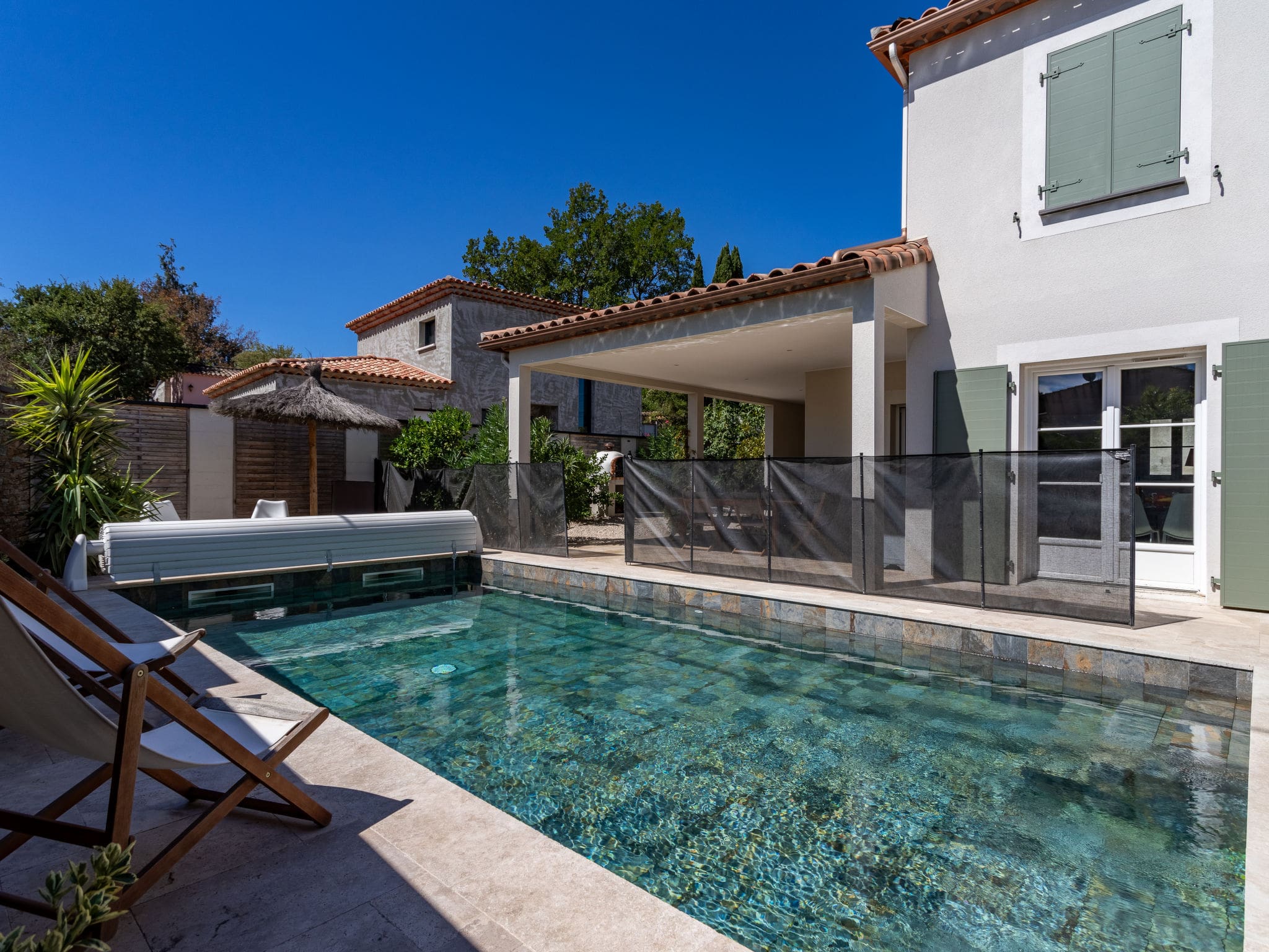 Villa Mistral Cogolin: Stunning 4-Bedroom Mediterranean Villa with Private Pool Near Saint-Tropez