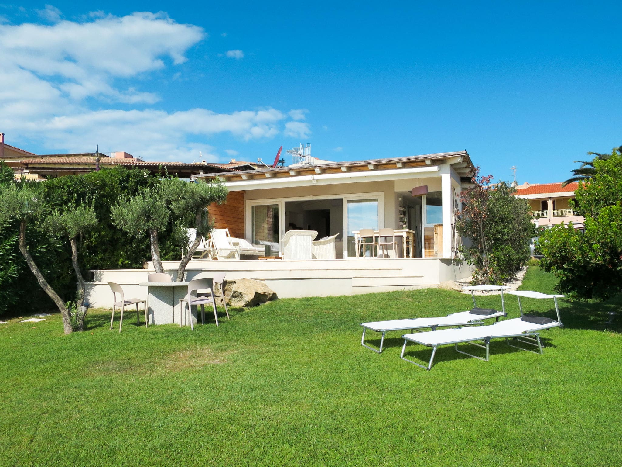 Villa Mistral Golfo: Stunning 2-Bedroom Holiday Home with Sea Views and Resort Pool in Sardinia Italy