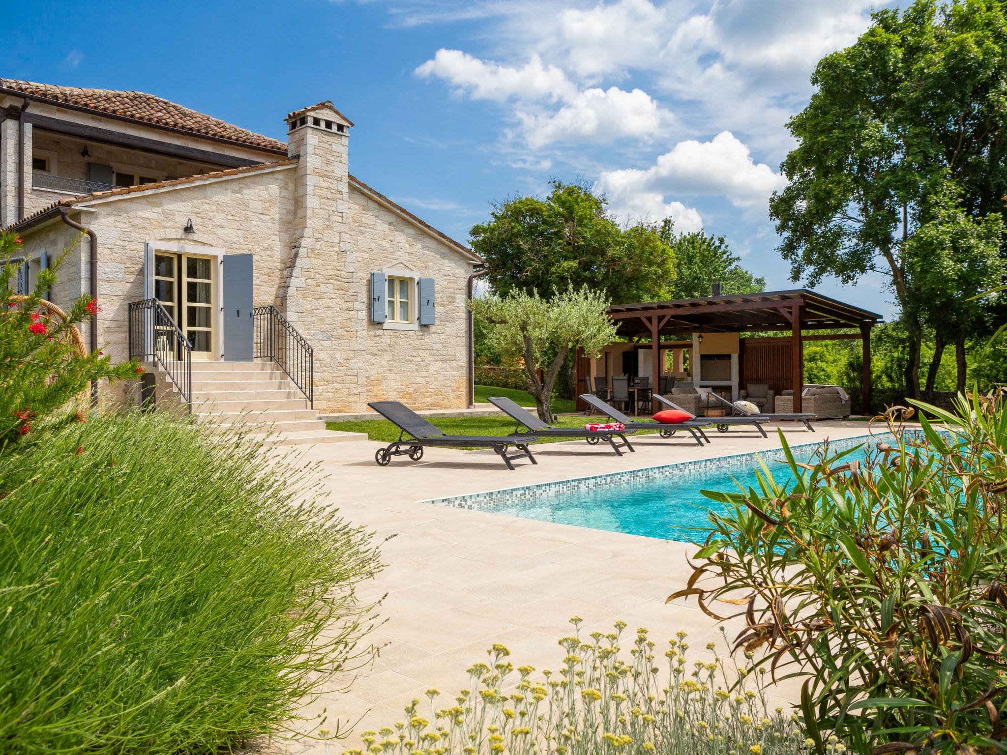 Villa Mofardini Poreč: Luxury Three Bedroom Villa with Heated Private Pool in Istria Croatia