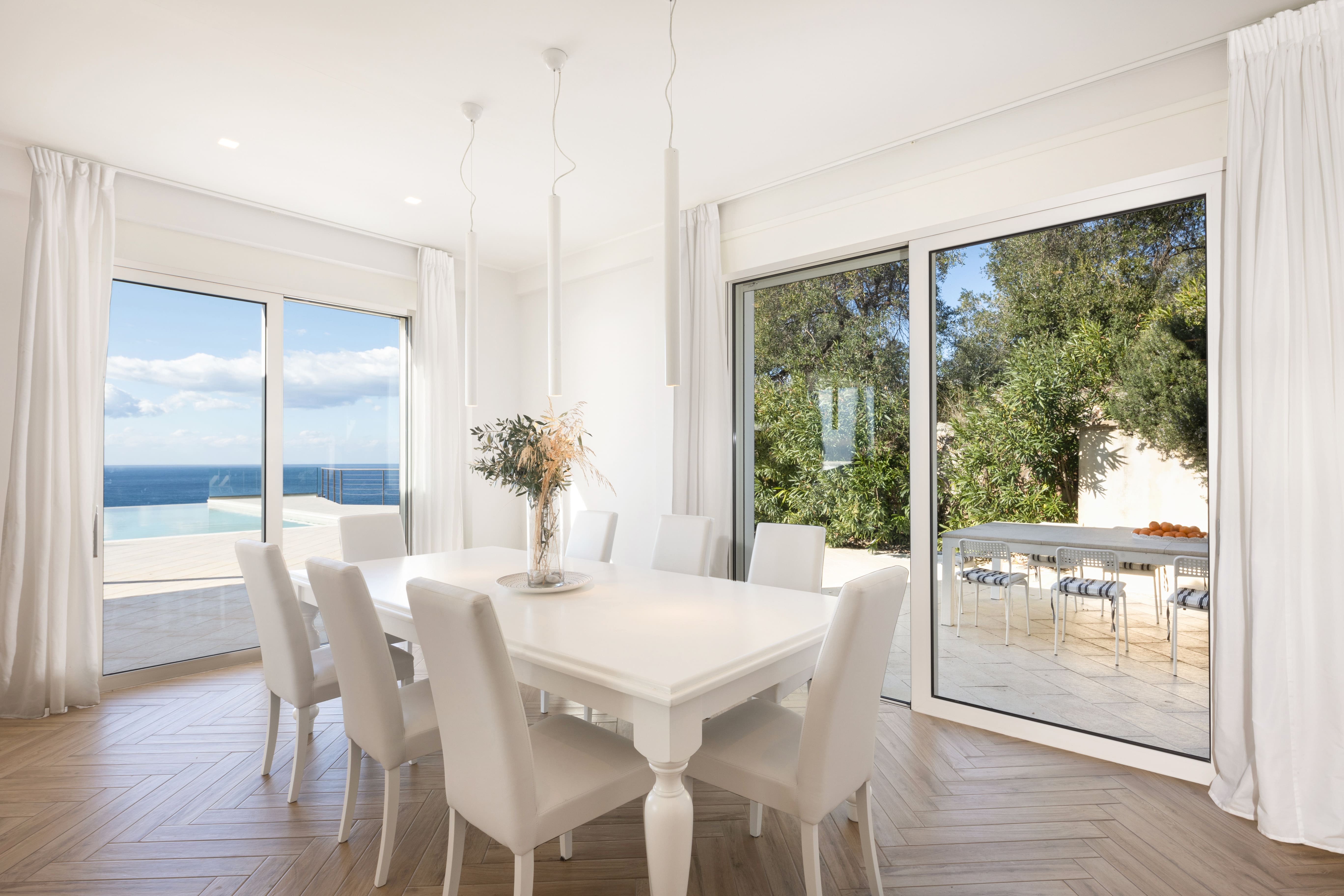 Villa Myrtos Corfu: Elegant 3-Bedroom Apartment with Infinity Pool and Sea Views, Corfu