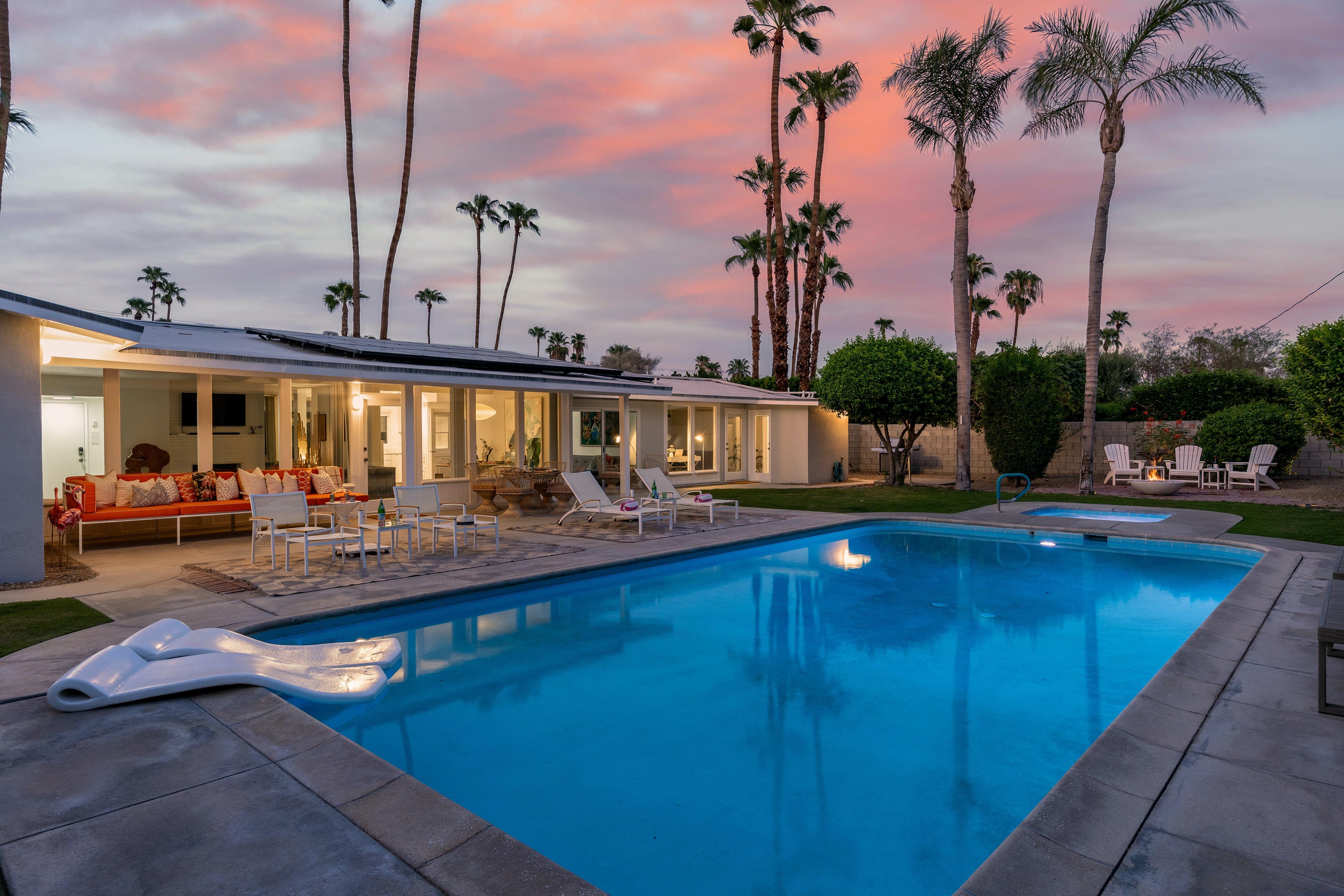Villa Ocotillo Palm Springs Palm Springs: Luxury 2-Bedroom Villa with Private Pool and Hot Tub, Palm Springs