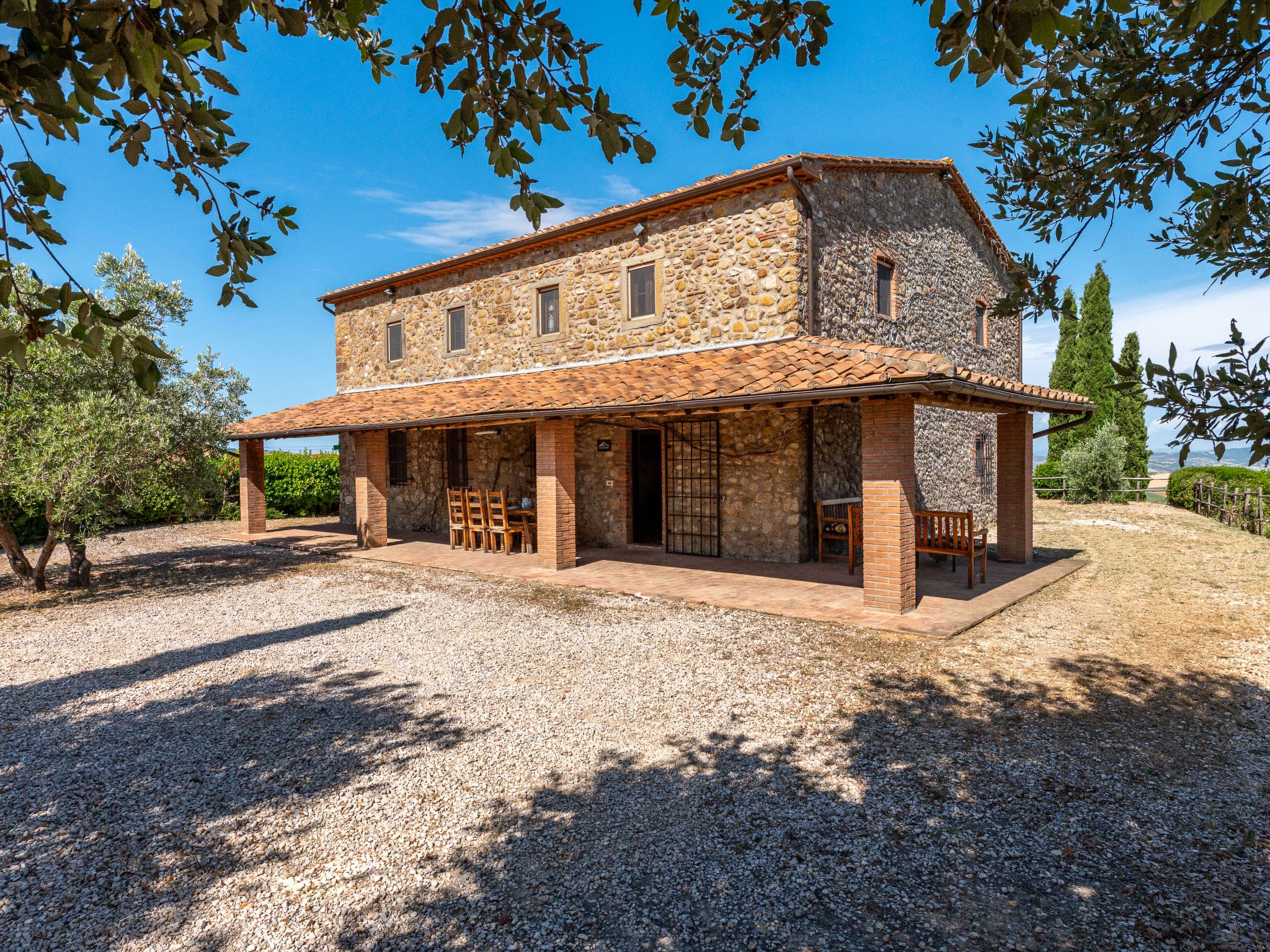 Villa Ombrone Scansano: Spectacular 5-Bedroom Tuscan Farmhouse with Shared Pool in Maremma Countryside