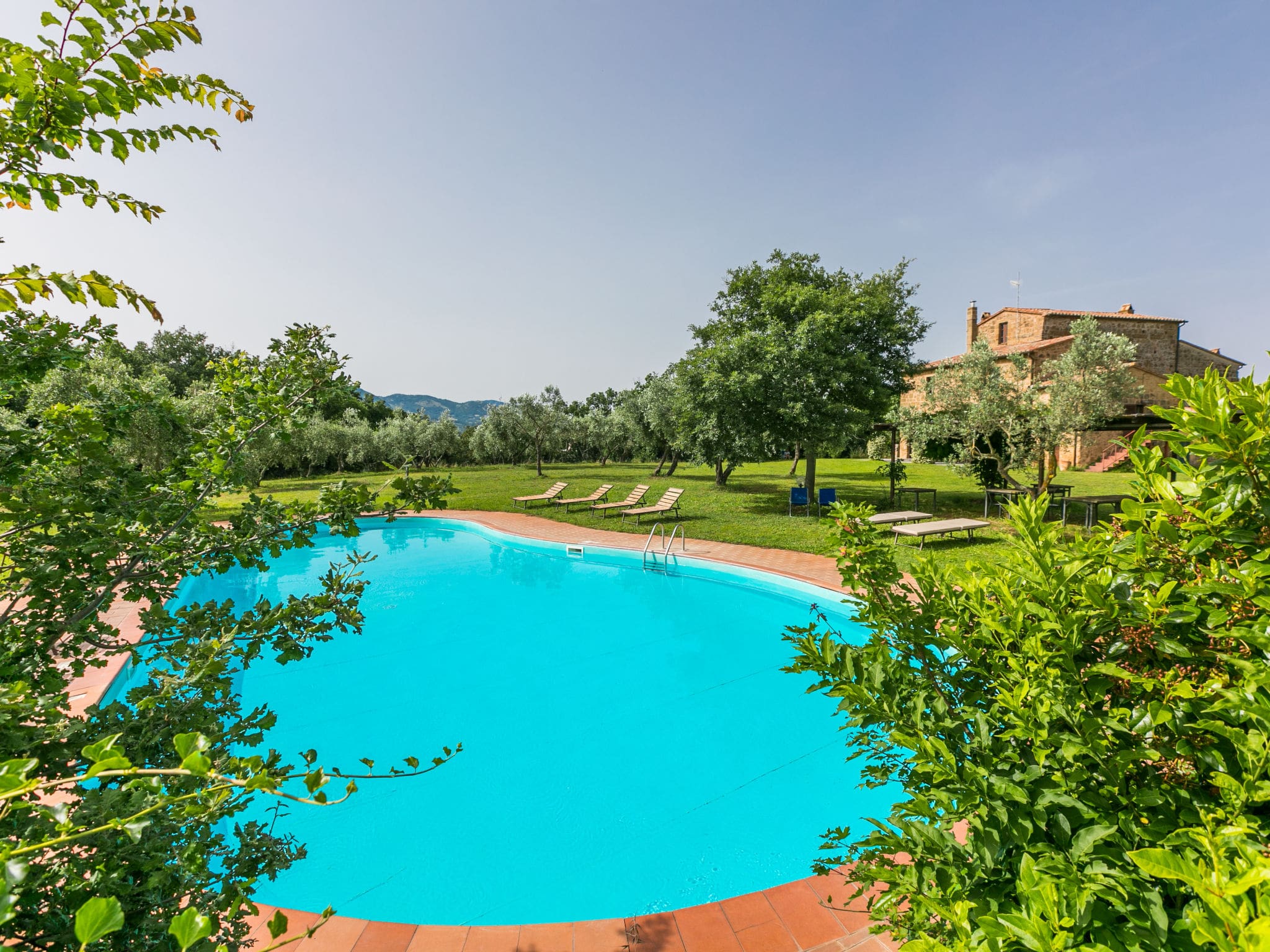 Villa Orsini Pitigliano: Historic 9-Bedroom Farmhouse with Private Pool in Medieval Pitigliano Tuscany
