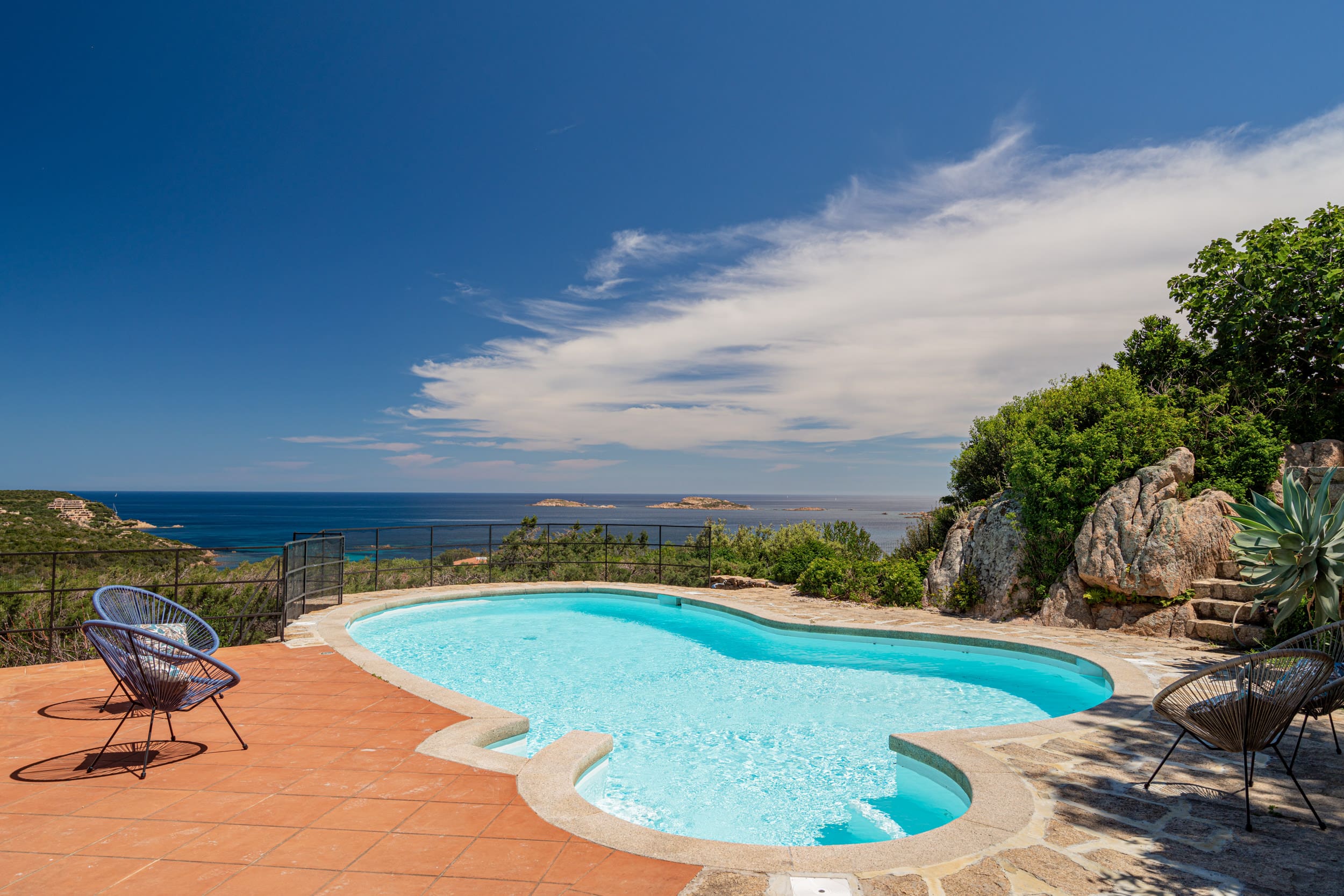 Villa Pantogia Sardinia: Luxury 3-Bedroom Villa with Private Pool and Sea Views, Sardinia North