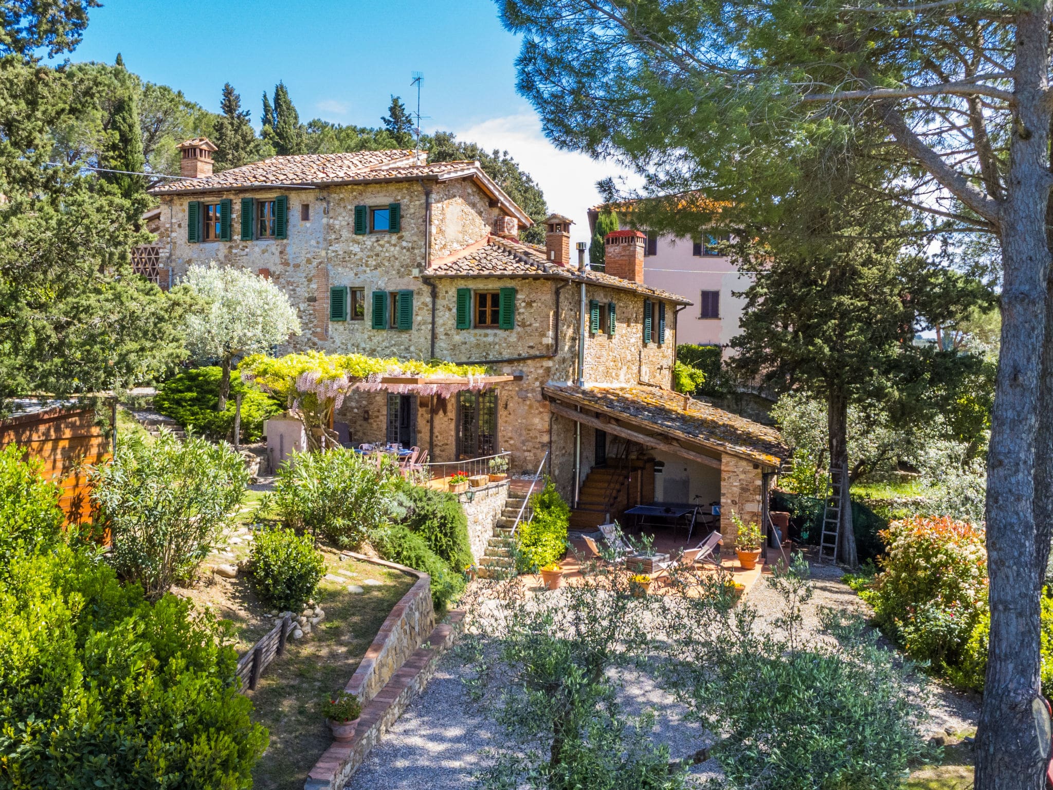 Villa Panzano Casciano: Stunning 4-Bedroom Farmhouse with Private Pool in the Heart of Chianti Wine Country