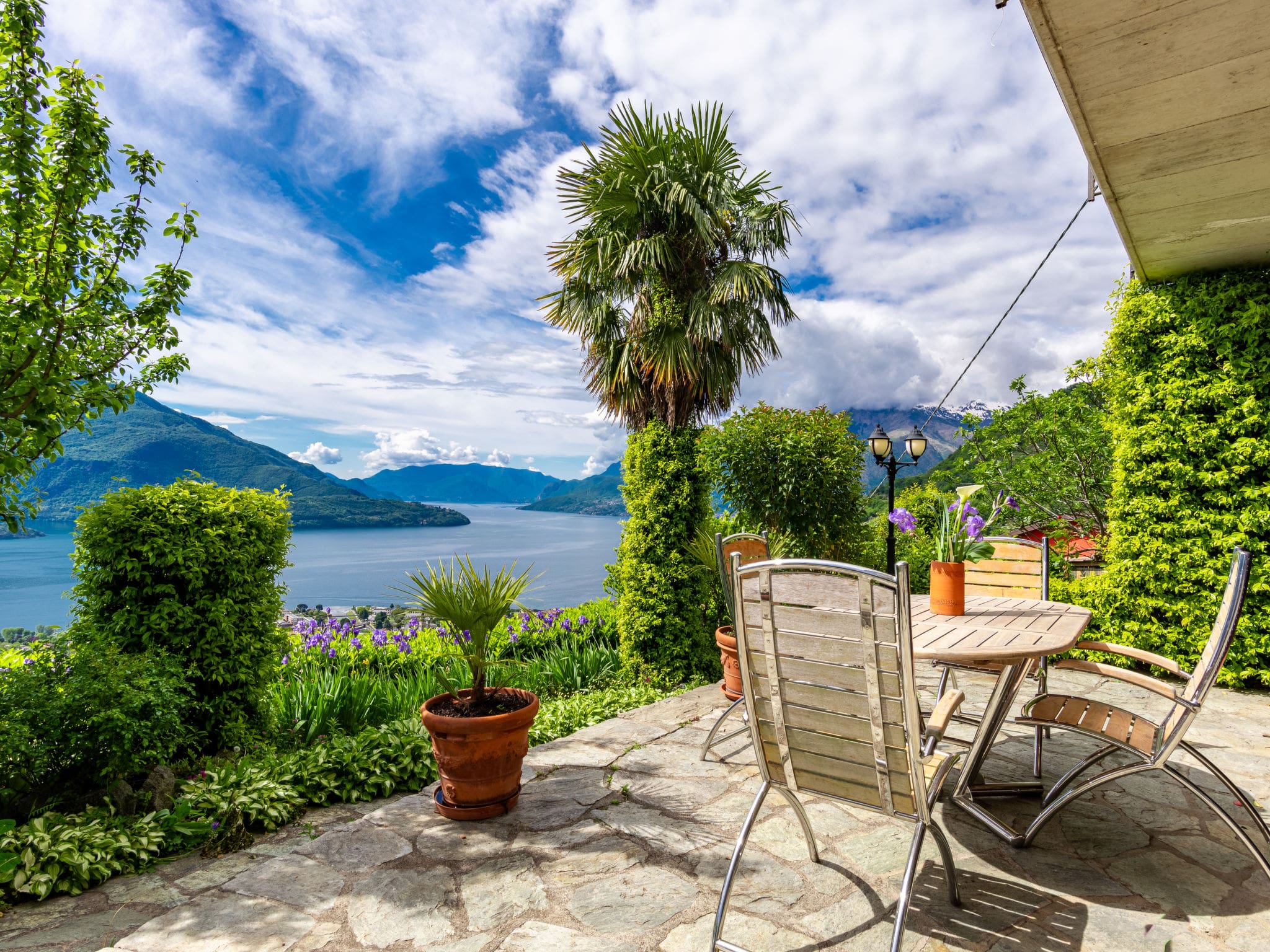 Villa Peglia Vercana: Spacious 7-Bedroom Mountain Villa with Spectacular Lake Como Views and Multiple Living Spaces in Northern Italy
