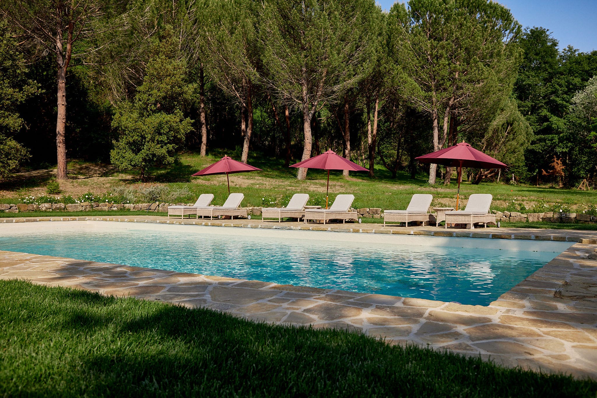 Villa Poggio Chianti Chianti 6: Exquisite 6-Bedroom Villa with Riverfront Pool, Chianti