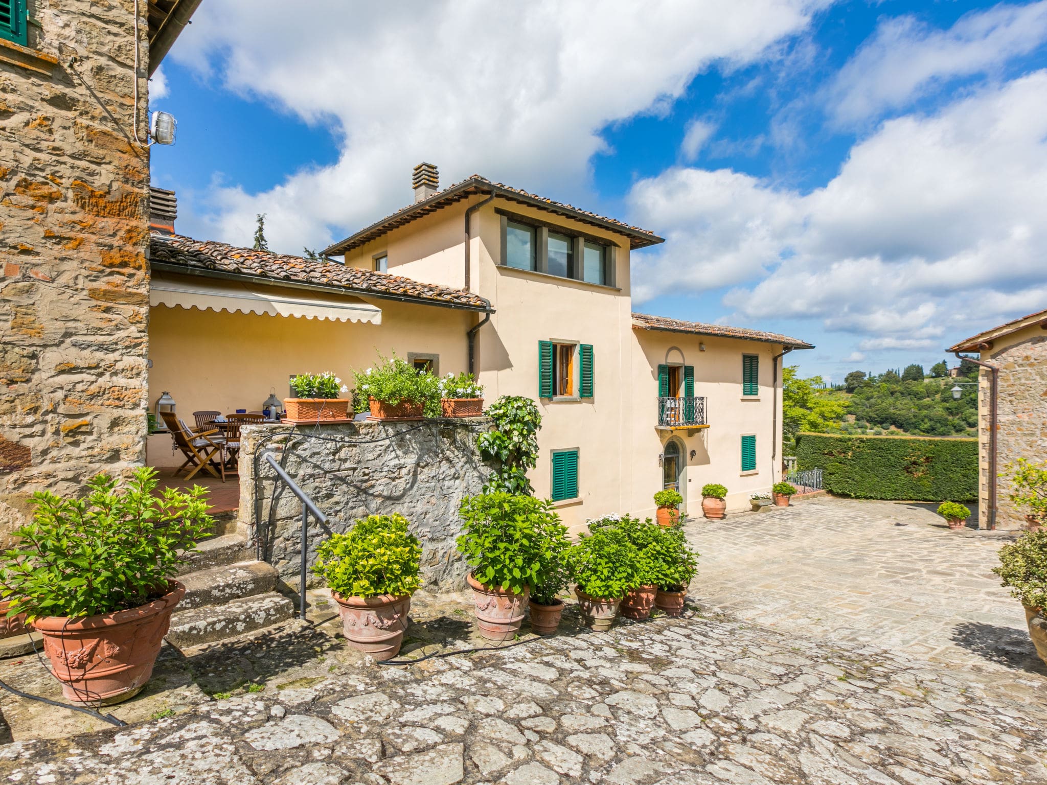 Villa Radda Greve: Stunning Historic 4-Bedroom Tuscan Villa with Pool in the Heart of Chianti Wine Country