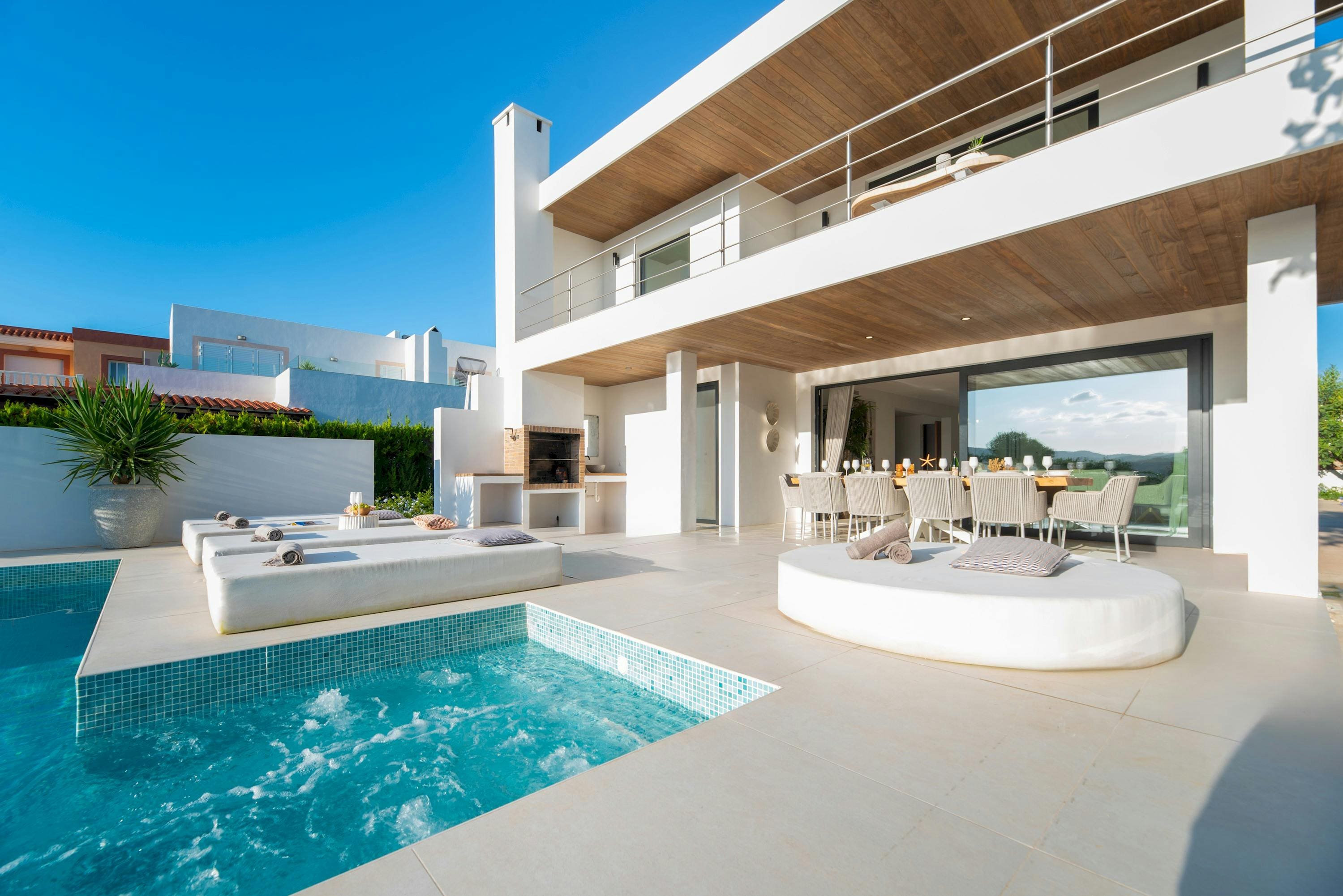 Villa Sa Talaia Talamanca: Luxury 5-Bedroom Villa with Seaviews and Pool, Talamanca Ibiza