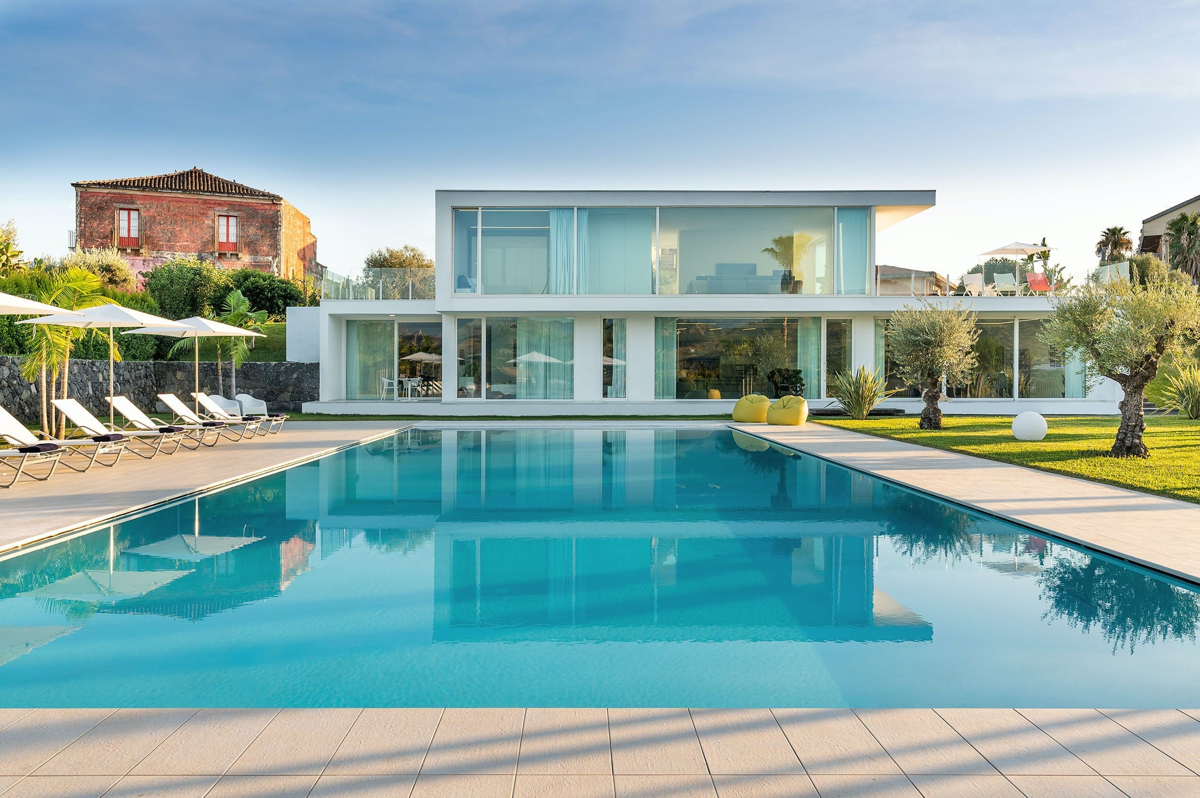 Villa San Domenico Taormina Taormina: Luxury 7-Bedroom Apartment with Pool and Sauna, Taormina