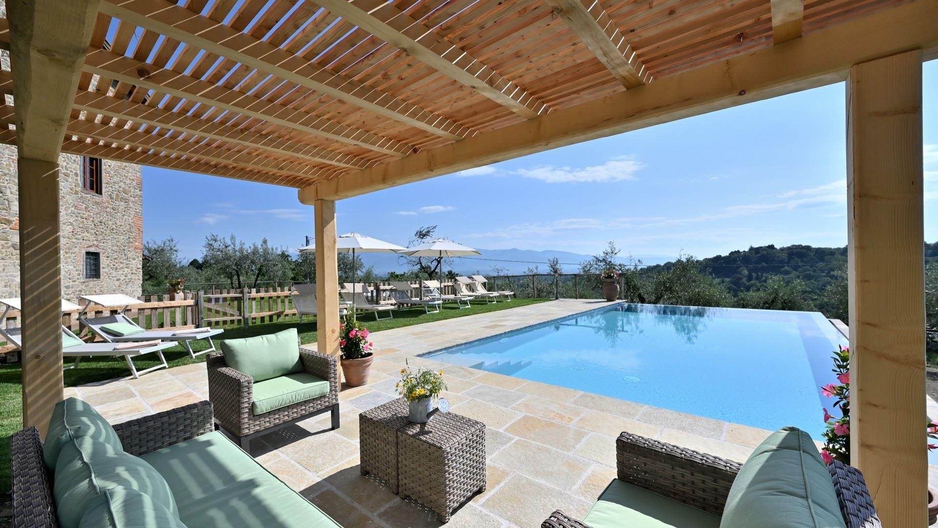 Villa San Gusmè: Luxury 5-Bedroom Villa with Swimming Pool, Chianti