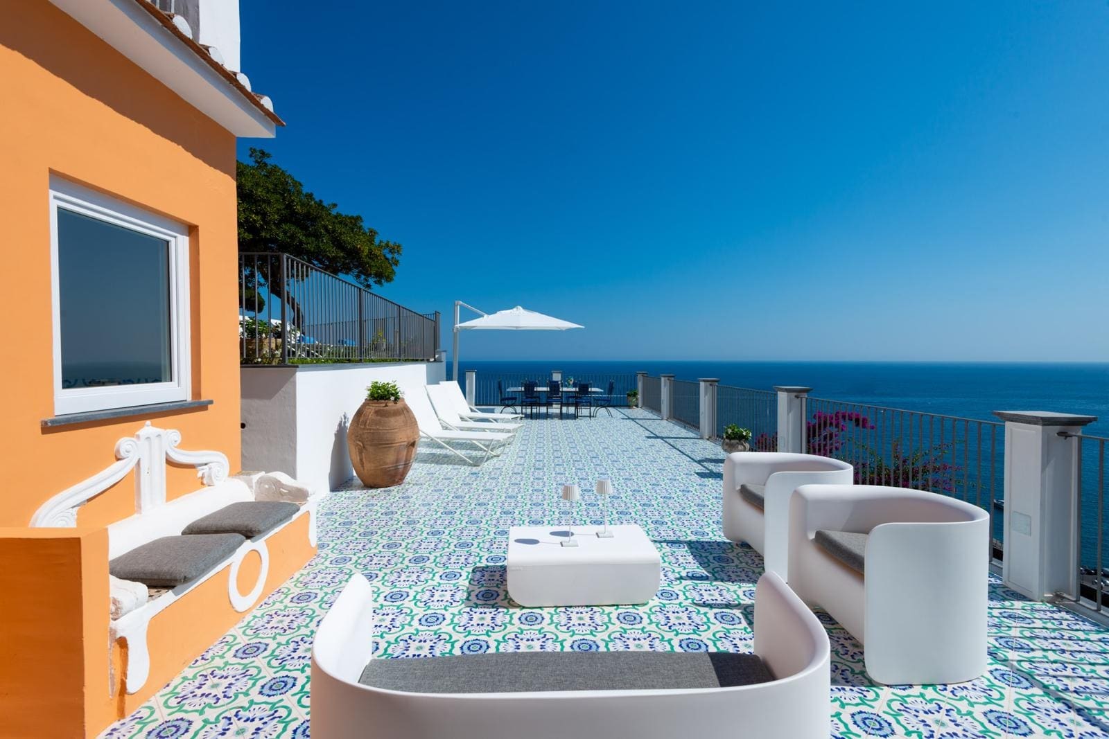 Villa San Lazzaro Amalfi: Luxury 4-Bedroom Villa with Hot Tub and Sea Views, Amalfi Coast