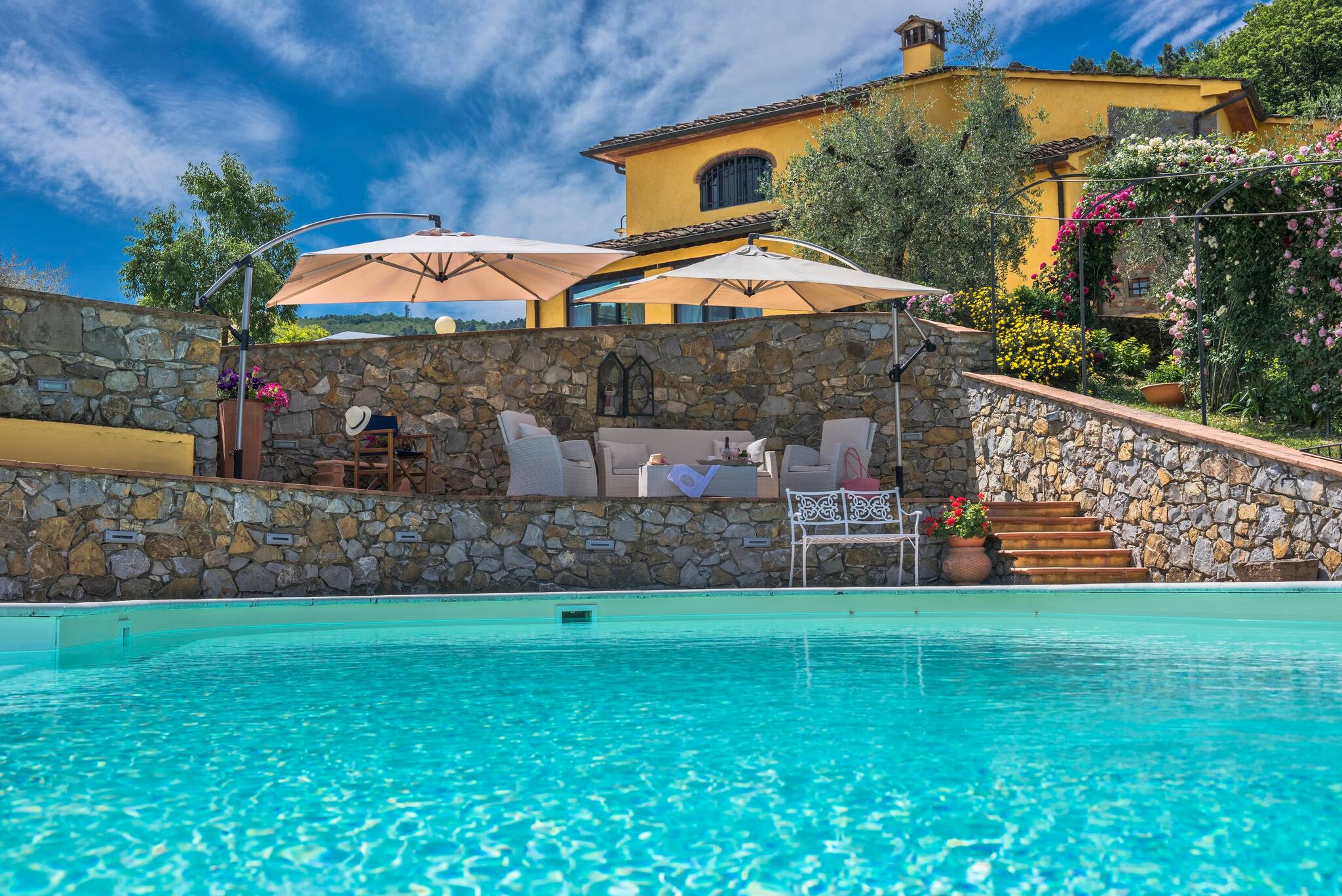 Villa SanBaronto Pistoia: Luxury 7-Bedroom Villa with Private Pool, Pistoia, Tuscany