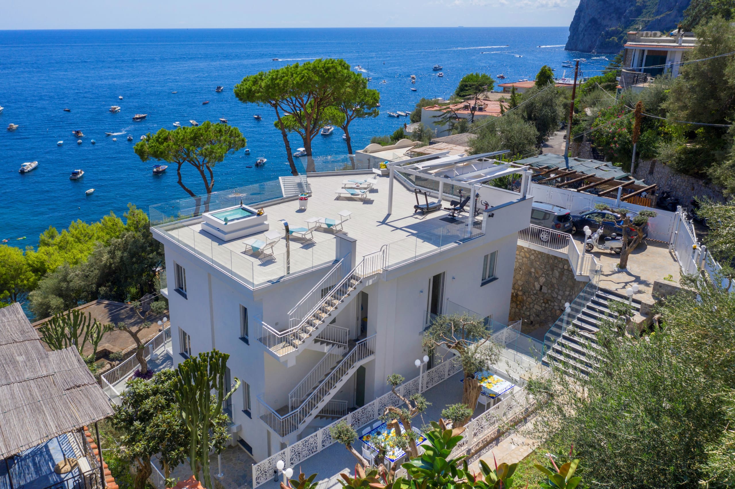 Villa Sant’Agata Sorrento Sorrento 4: Luxury 6-Bedroom Villa with Seaview and Pool, Sorrento