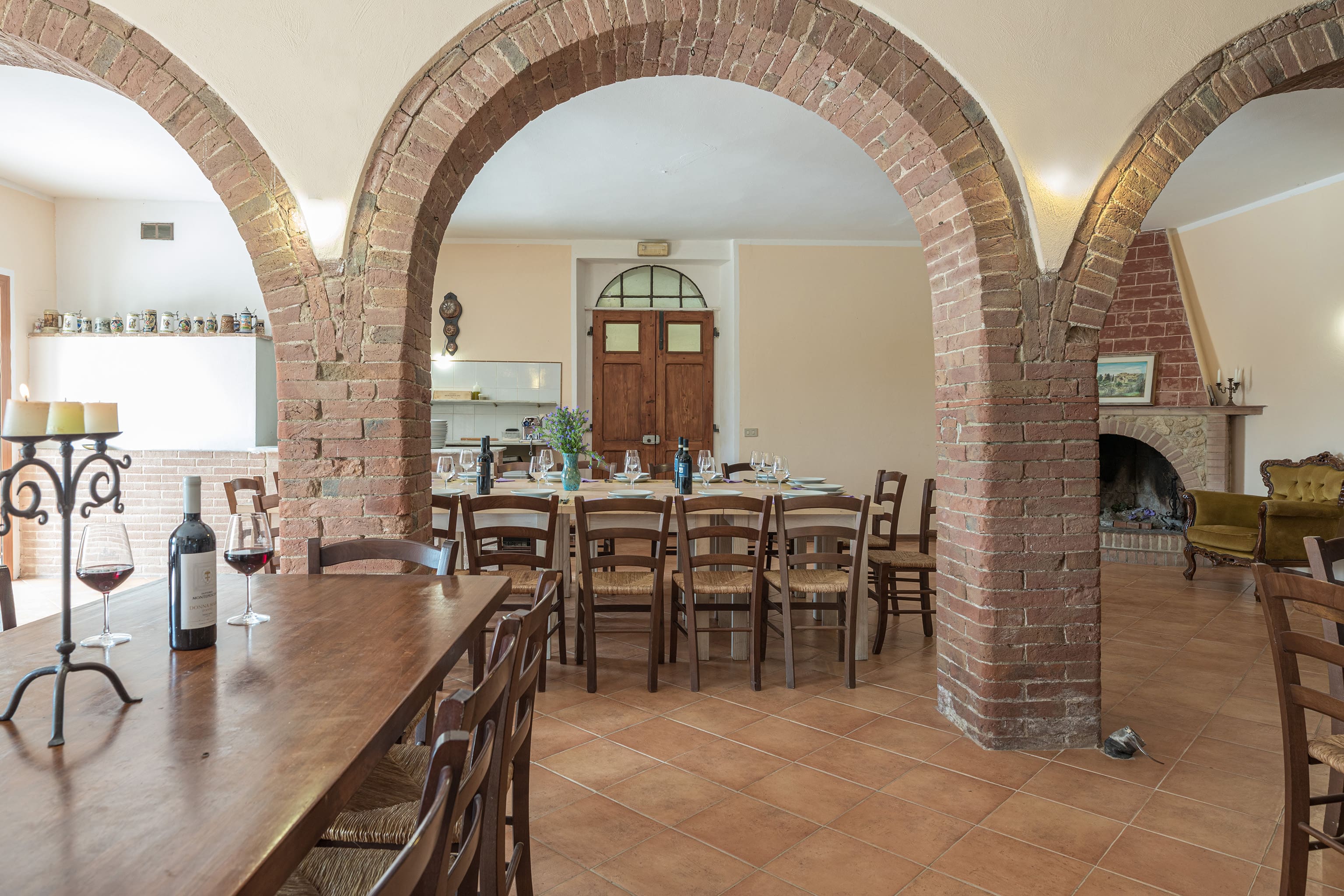Villa Sant’Ansano Casciano: 8-Bedroom Luxury Villa with Private Pool, Siena Province