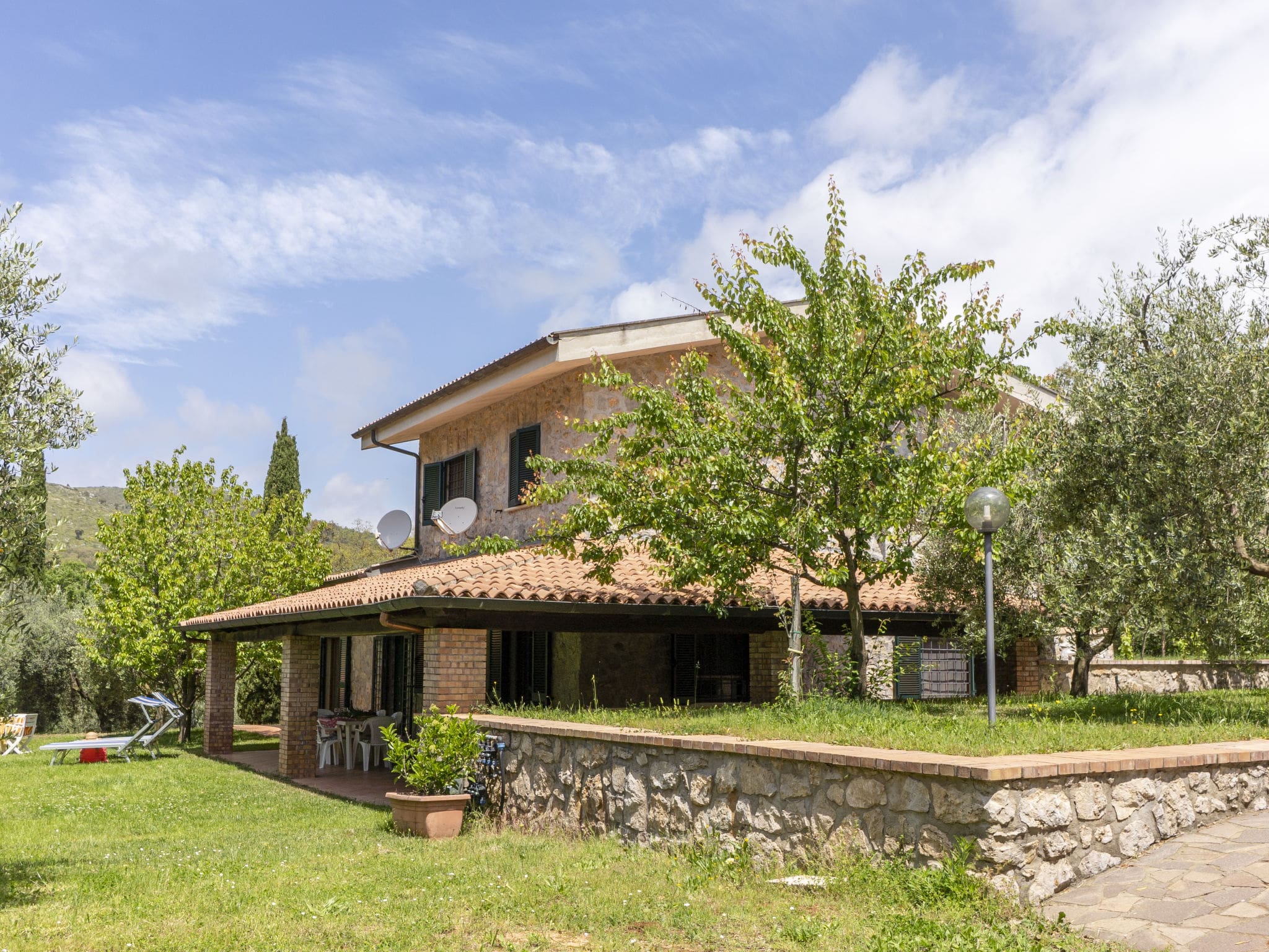 Villa Scipione Sperlonga: Stunning 4-Bedroom Detached Villa with Private Pool and Gardens in Lazio Italy