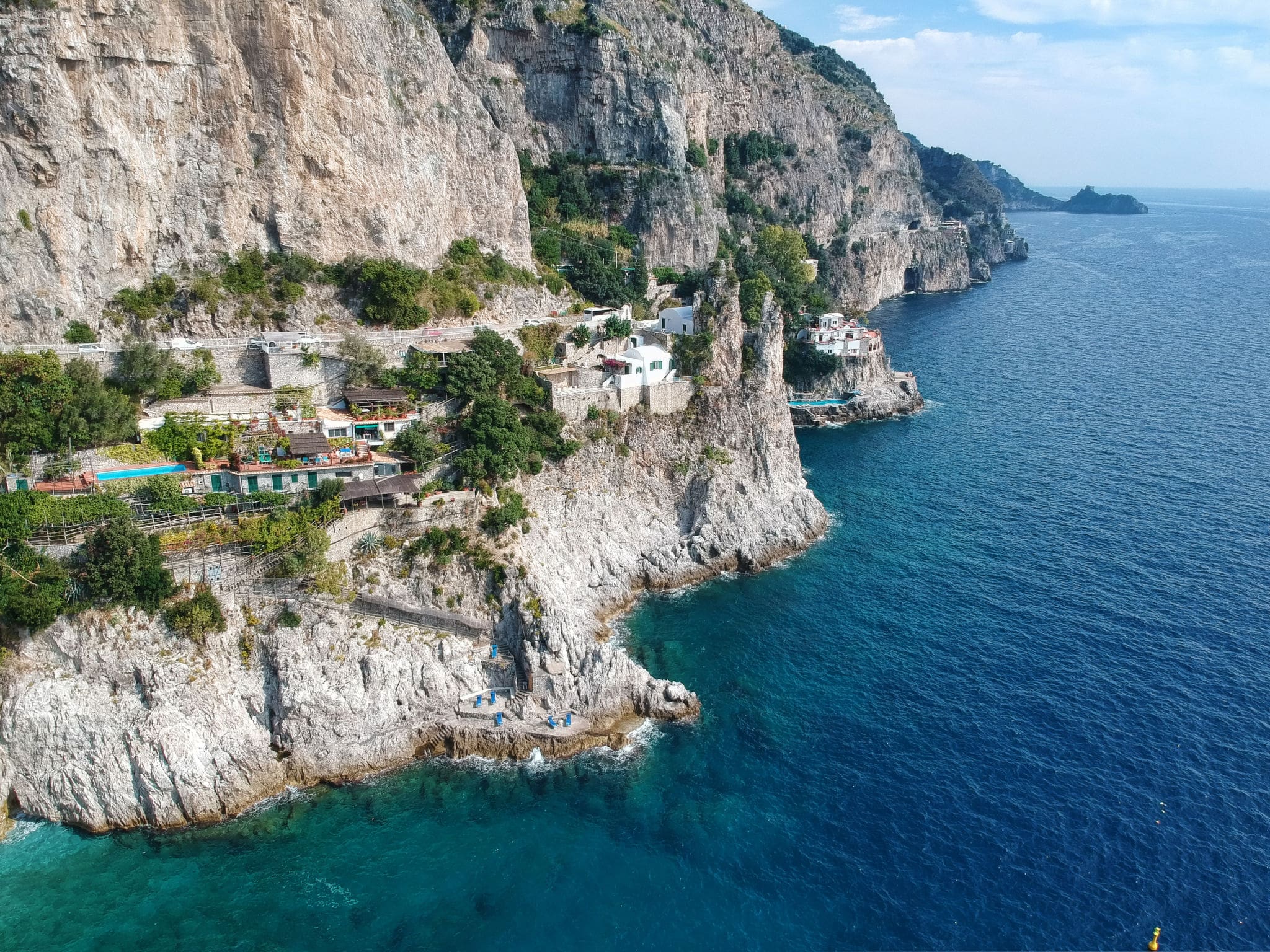 Villa Scirocco Furore: Stunning Three-Bedroom Beachfront Villa with Sea Views and Private Terrace on Amalfi Coast