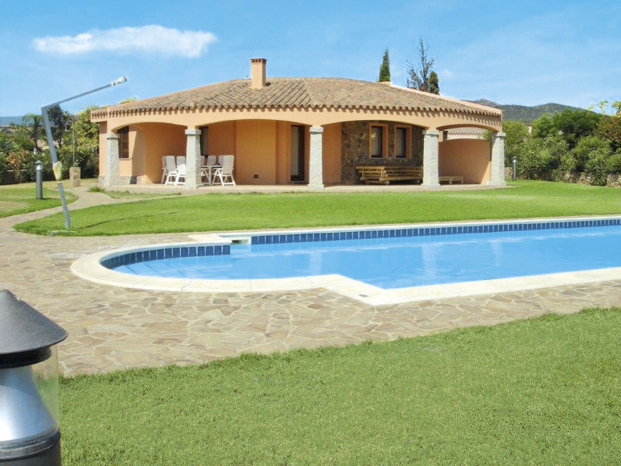 Villa Scoglio Costa Rei: Spacious 4-Bedroom Villa with Private Pool Near Pristine Beaches in Sardinia