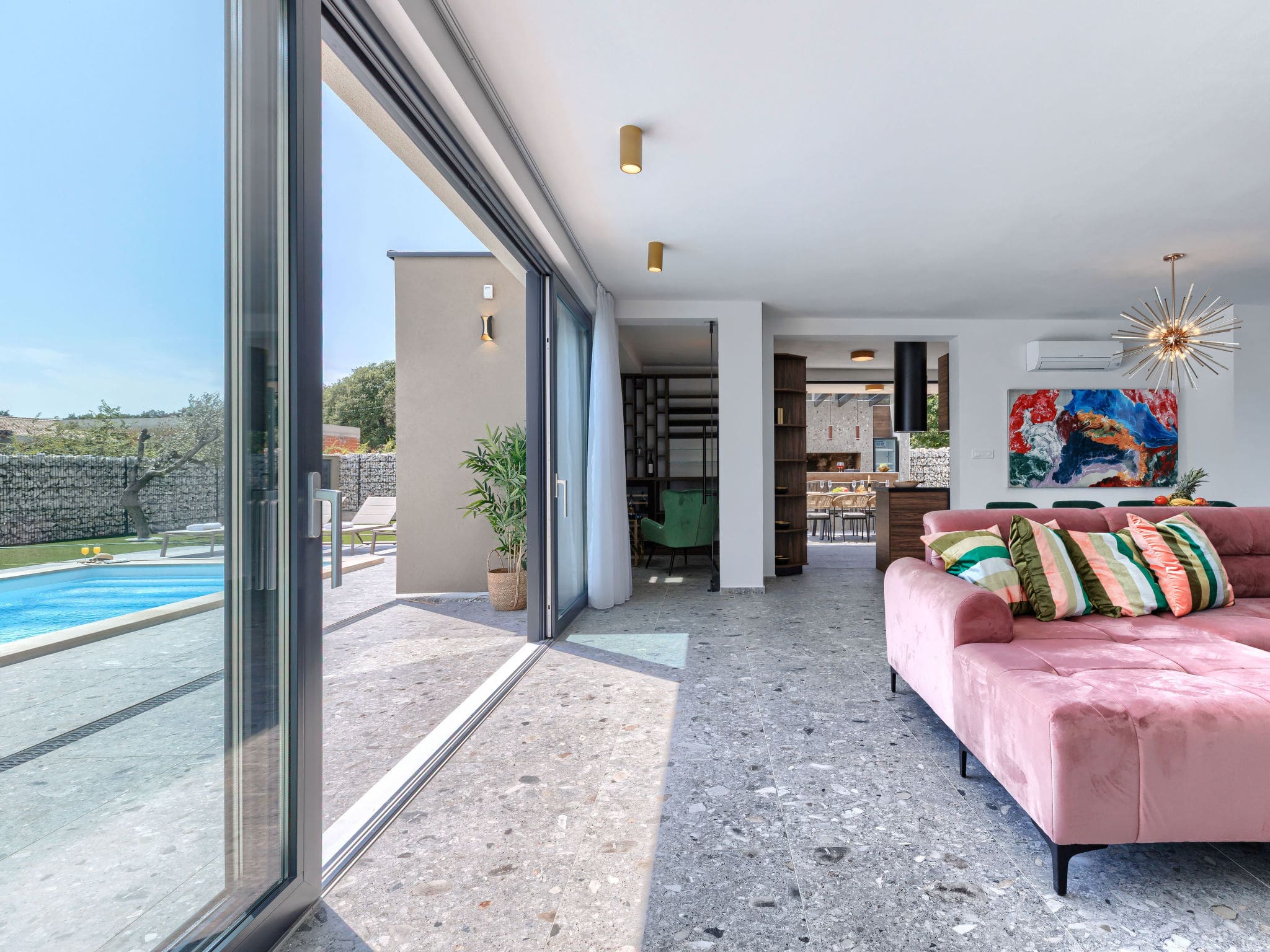 Villa Sikavec Marčana: Luxury Four Bedroom Villa with Heated Private Pool Near Historic Pula Croatia