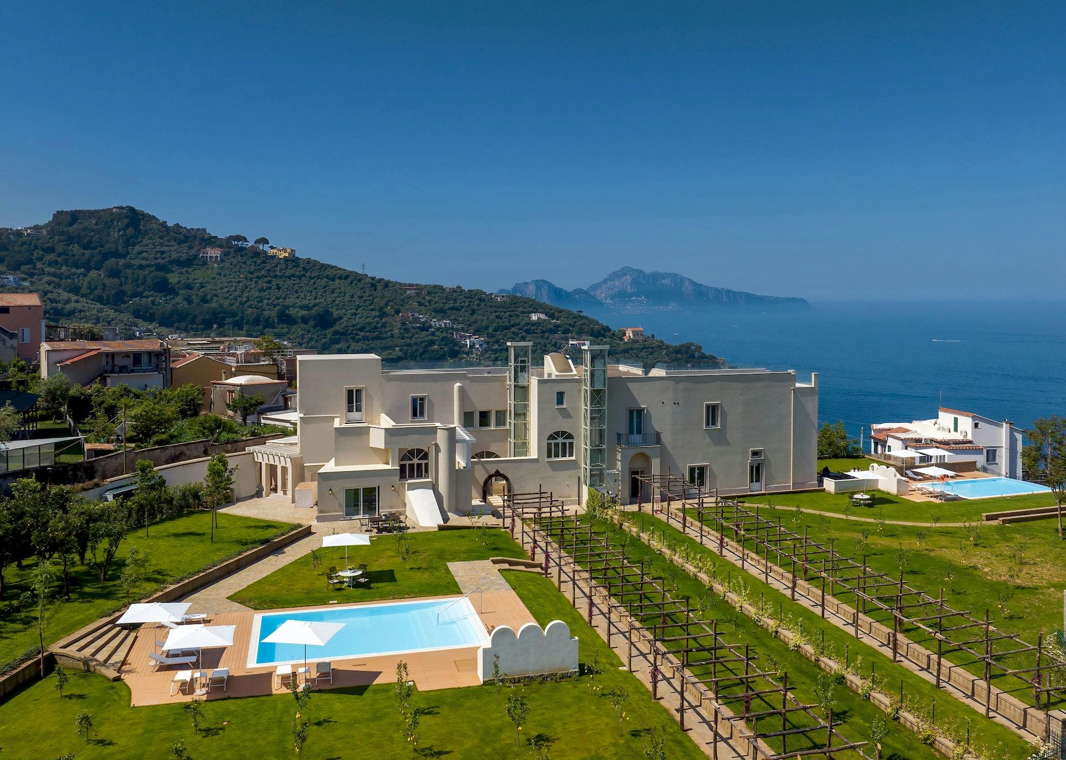 Villa Sirenide Sorrento Sorrento: Luxury 9-Bedroom Villa with Seaview and Pool, Sorrento