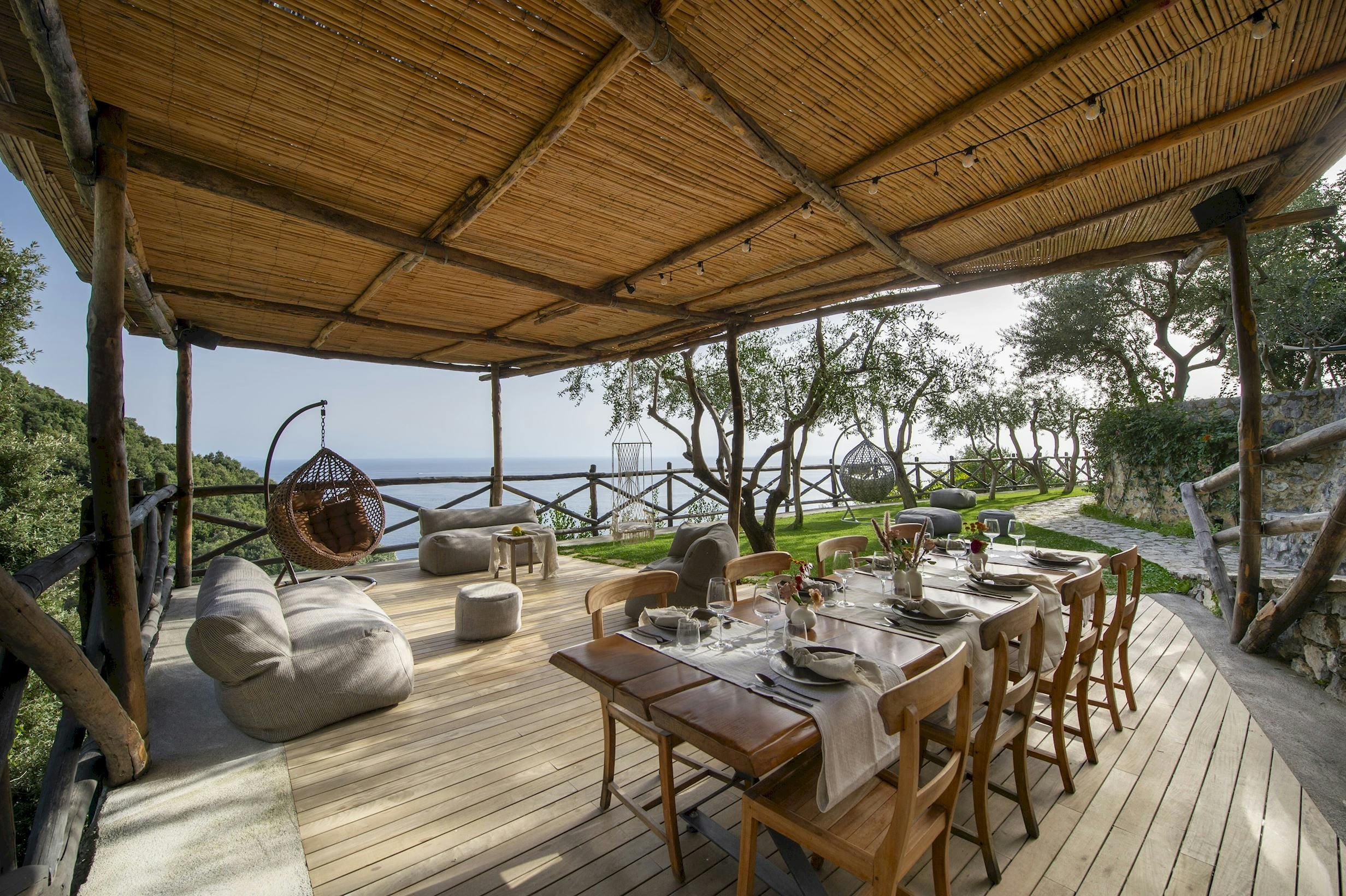 Villa Sirenuse Positano Positano: Luxury 5-Bedroom Villa with Beachfront and Pool, Positano